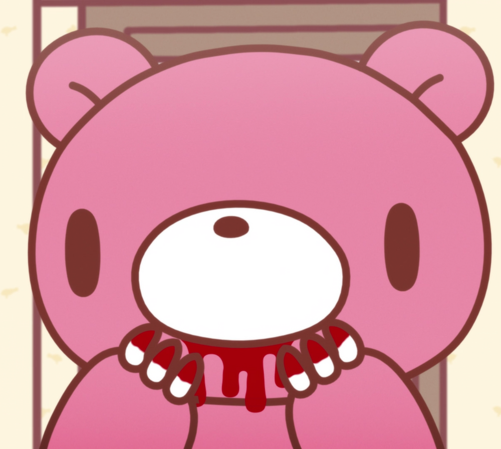 Love Cute Anime Animals Bear Heart Kawaii  Cute Teddy Bear Anime  390x450  PNG Download  PNGkit