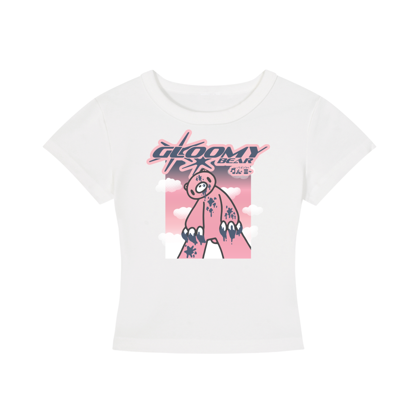 Giant Gloomy Women's Cropped T-Shirt