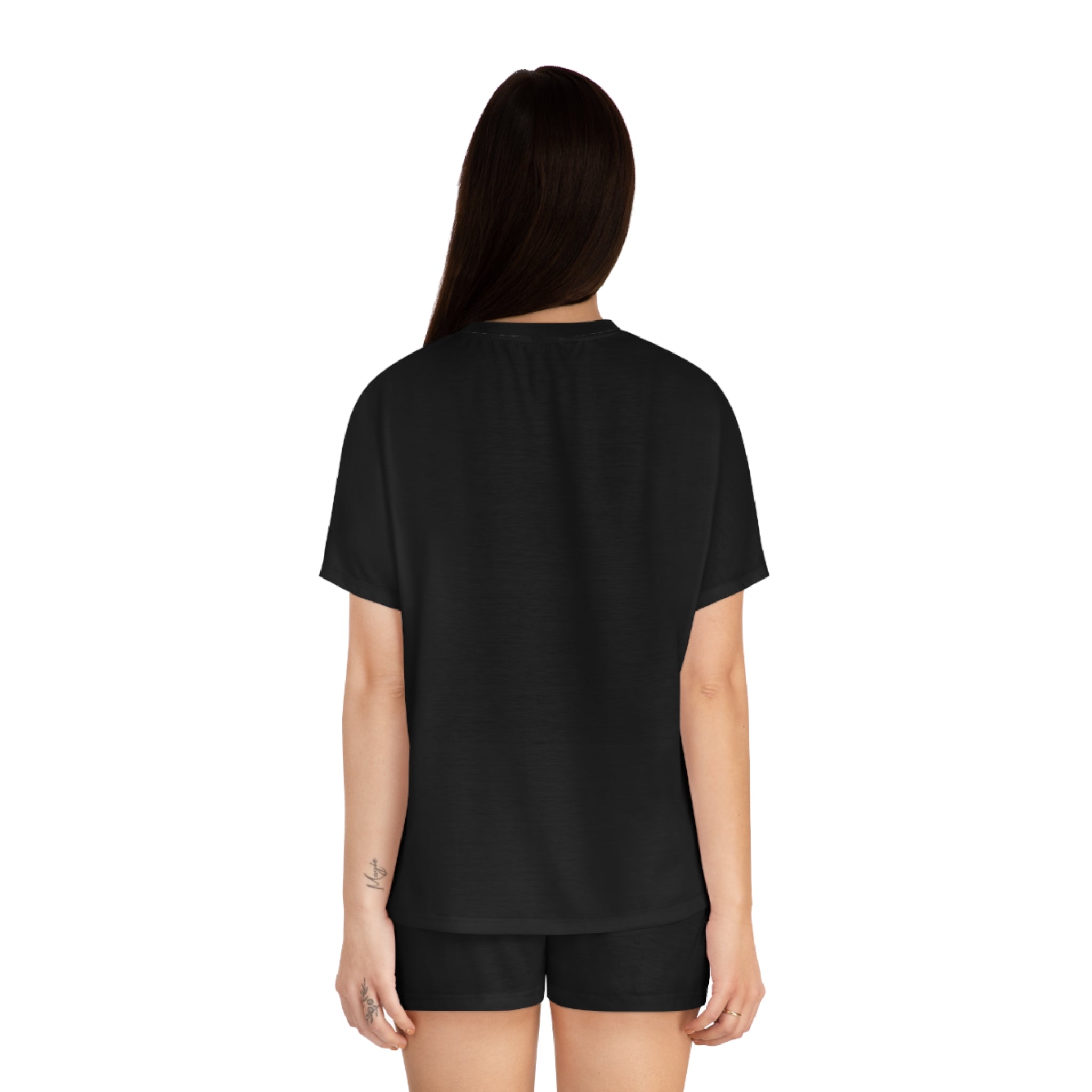 Gloomy Toxic Trash - Women's Short Pajama Set (AOP)