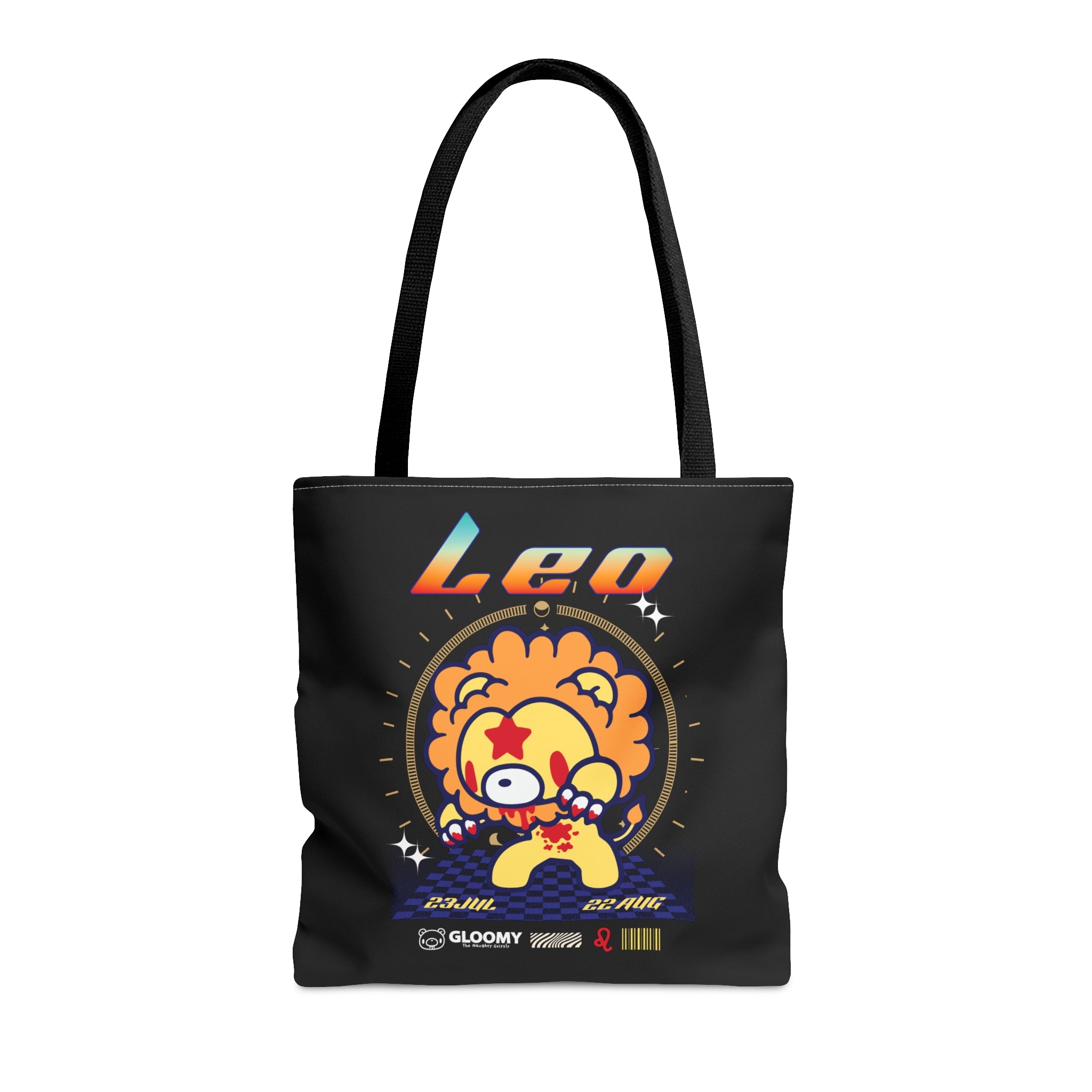 Leo Zodiac Gloomy Bear Tote Bag