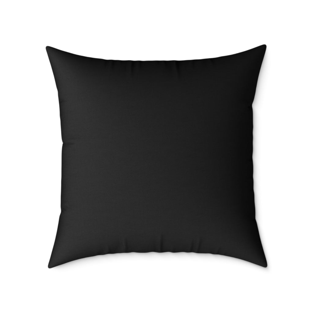 Gloomy Gemini Zodiac Square Poly Canvas Pillow