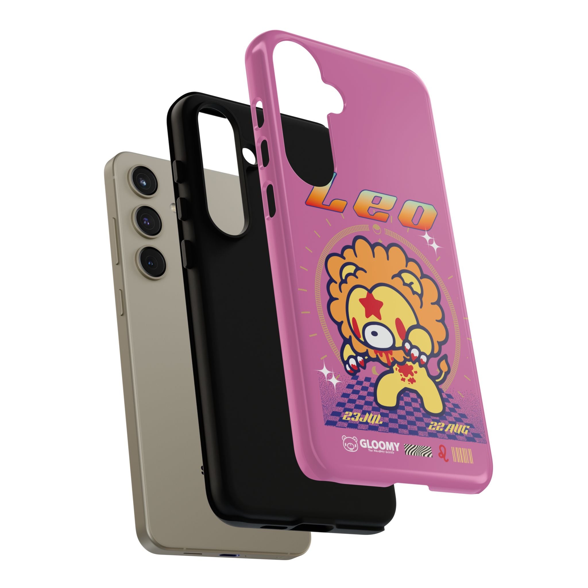 Zodiac Leo gloomy bear Phone Case