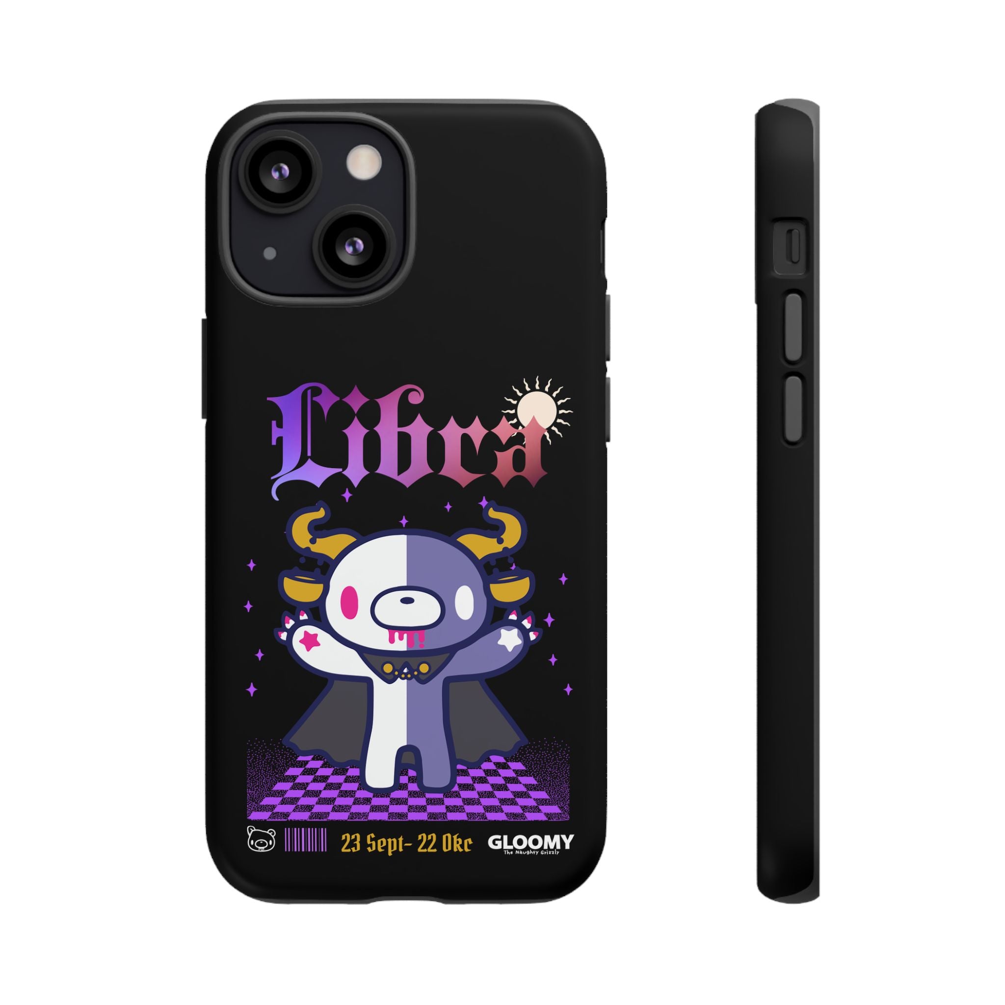 gloomy bear libra zodiac Phone Case