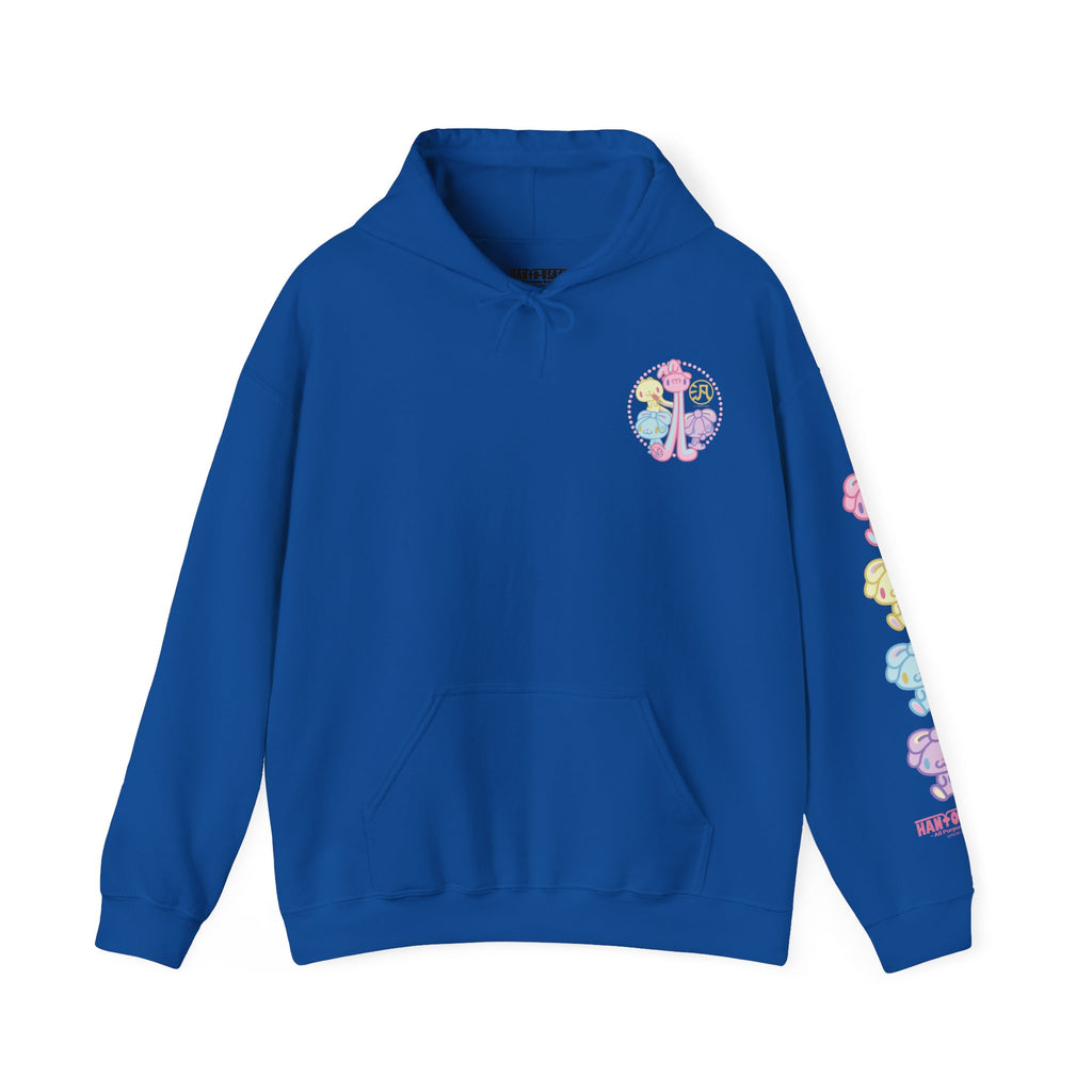 Pastel Pals All Purpose Bunny Unisex Hooded Sweatshirt