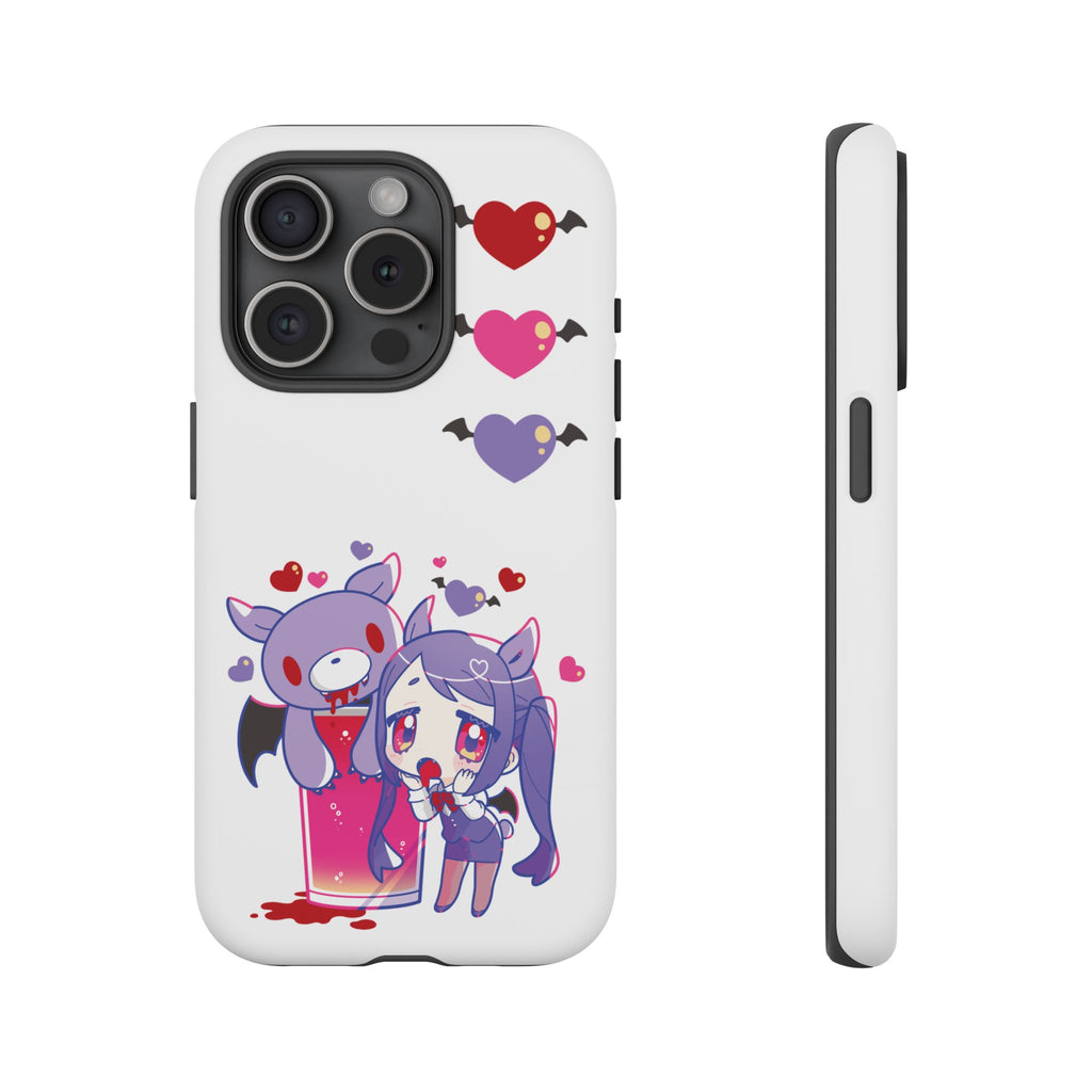 VA-11 HALL-A x Gloomy Bear Jill Phone Case - めれんげくん ver