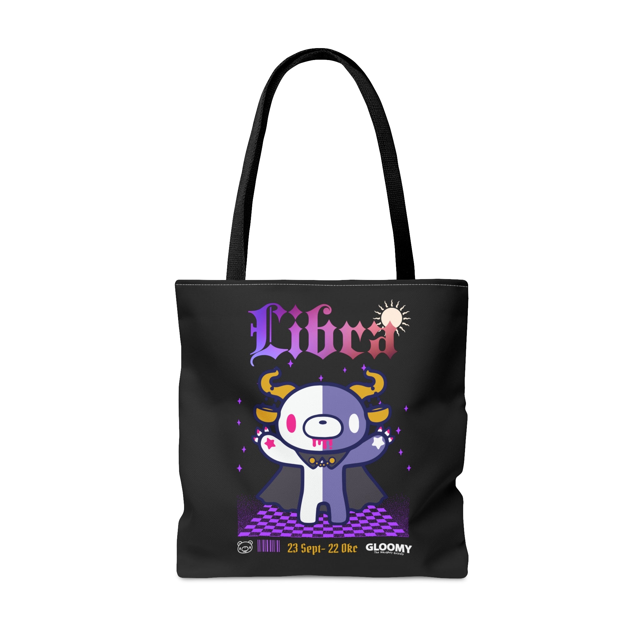 Gloomy Zodiac Libra Tote Bag