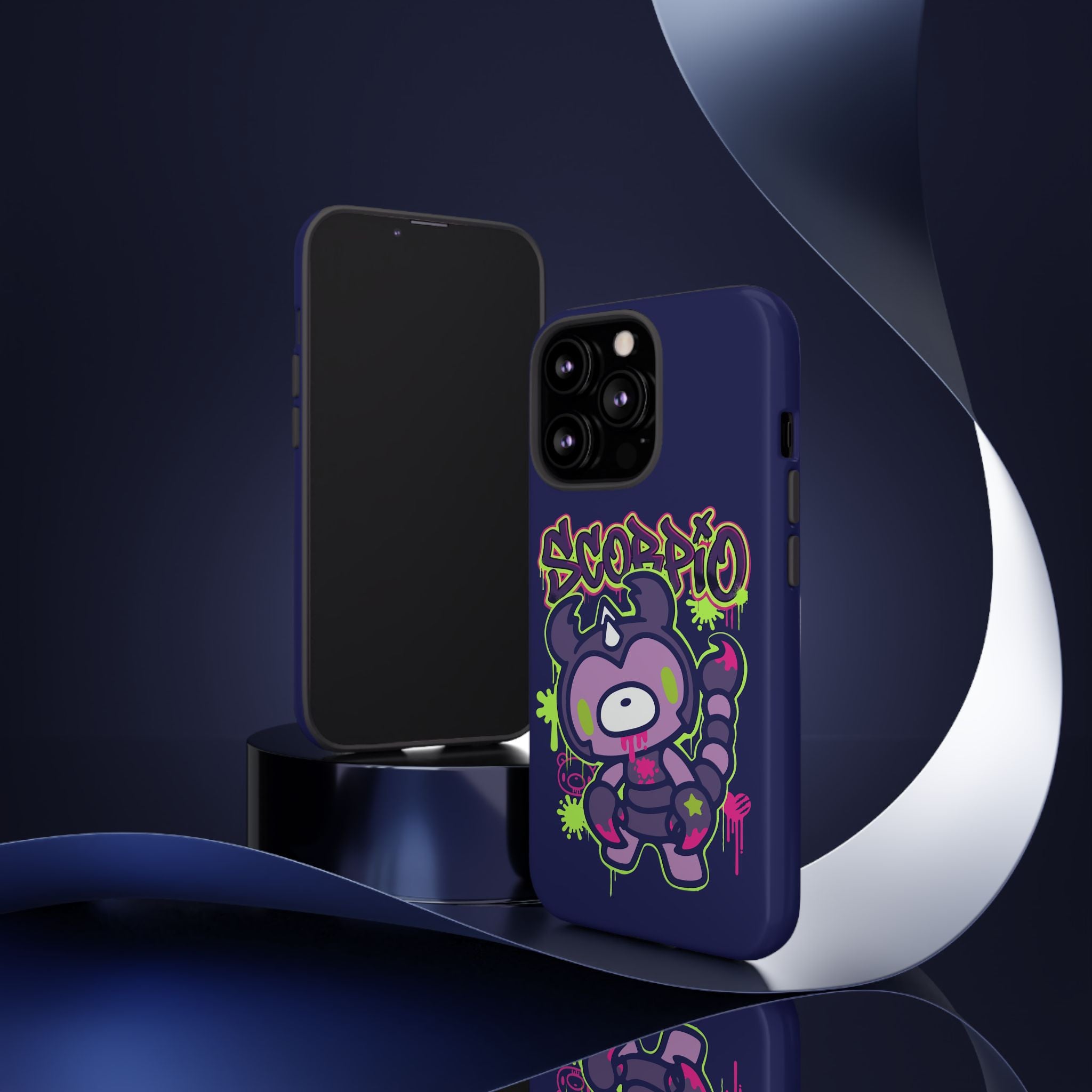 Zodiac Scorpio Gloomy Bear Phone Case