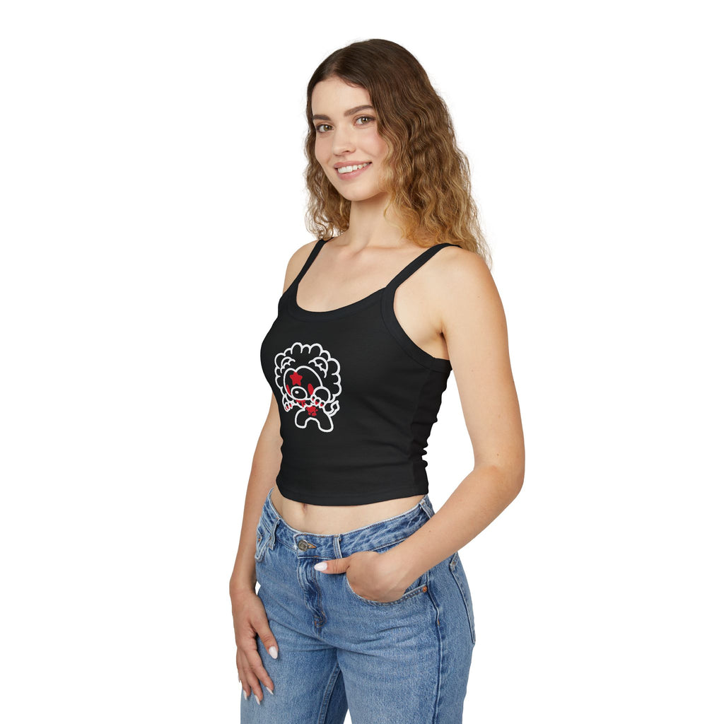 Leo Zodiac Gloomy Bear Spaghetti Strap Tank Top