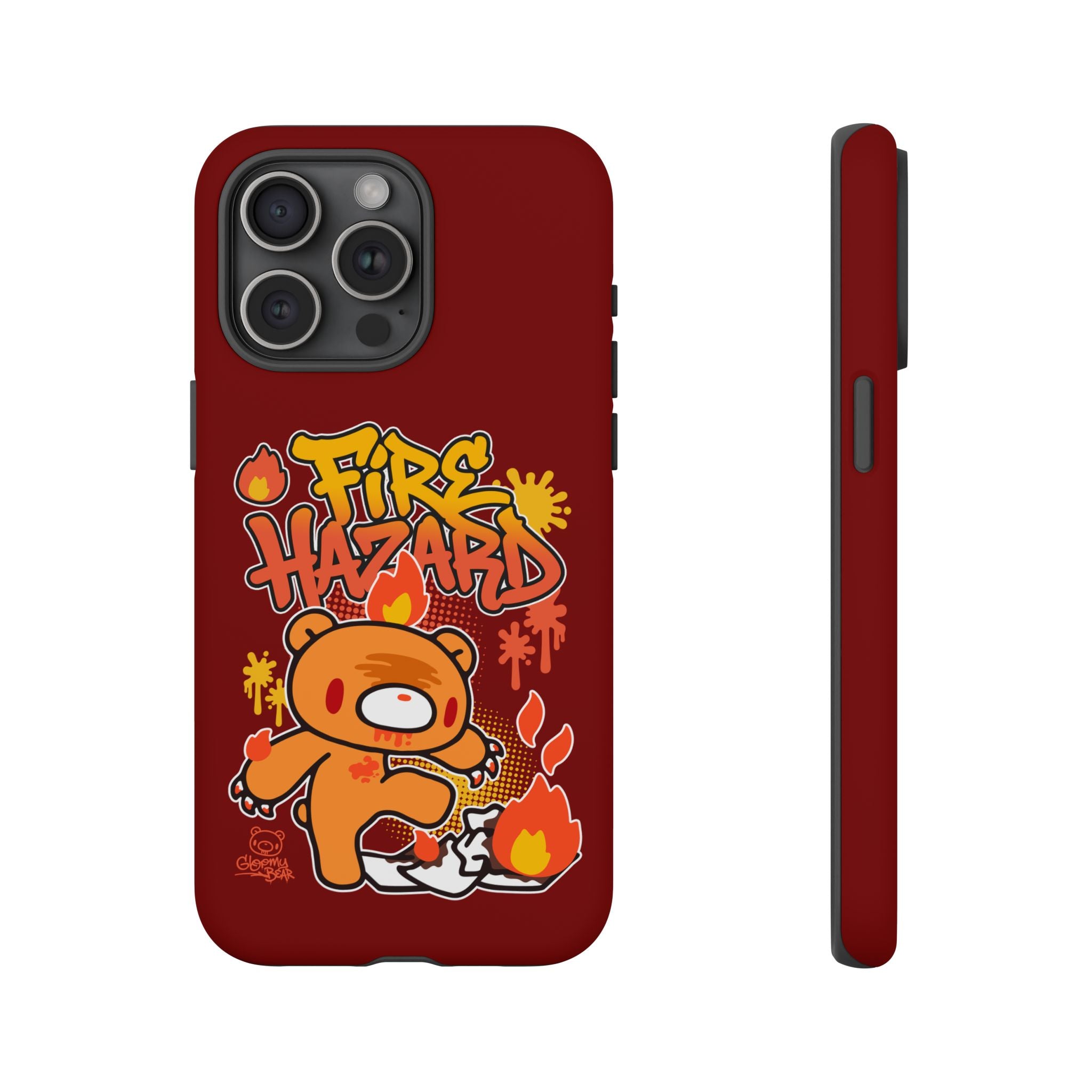 Gloomy Fire trash Phone Case