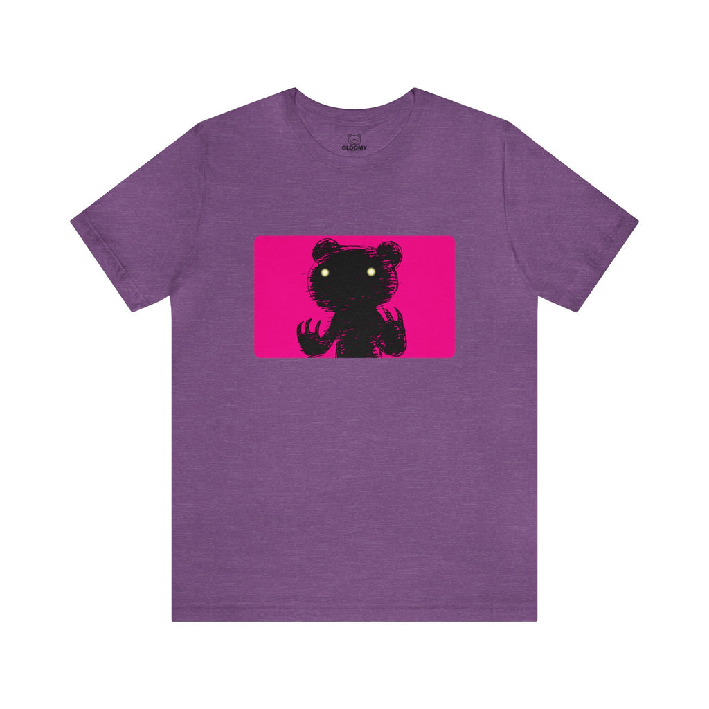 Pink Block Abstraction Gloomy Bear -  Unisex Tee