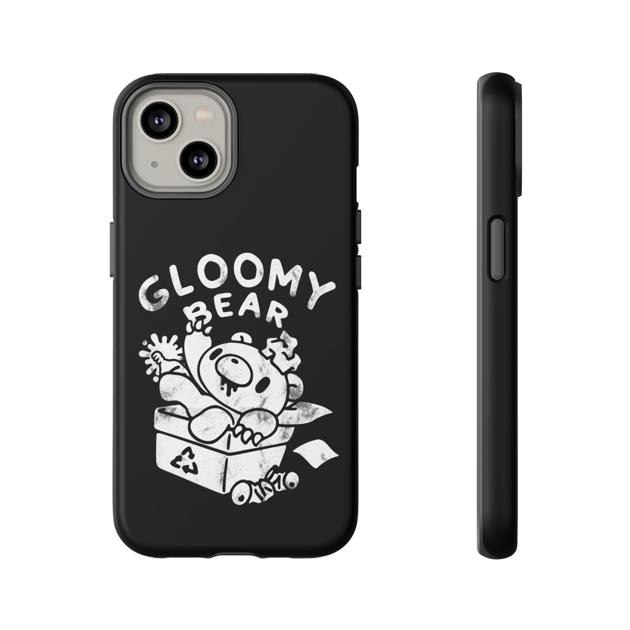 Gloomy trash garbage Phone Case