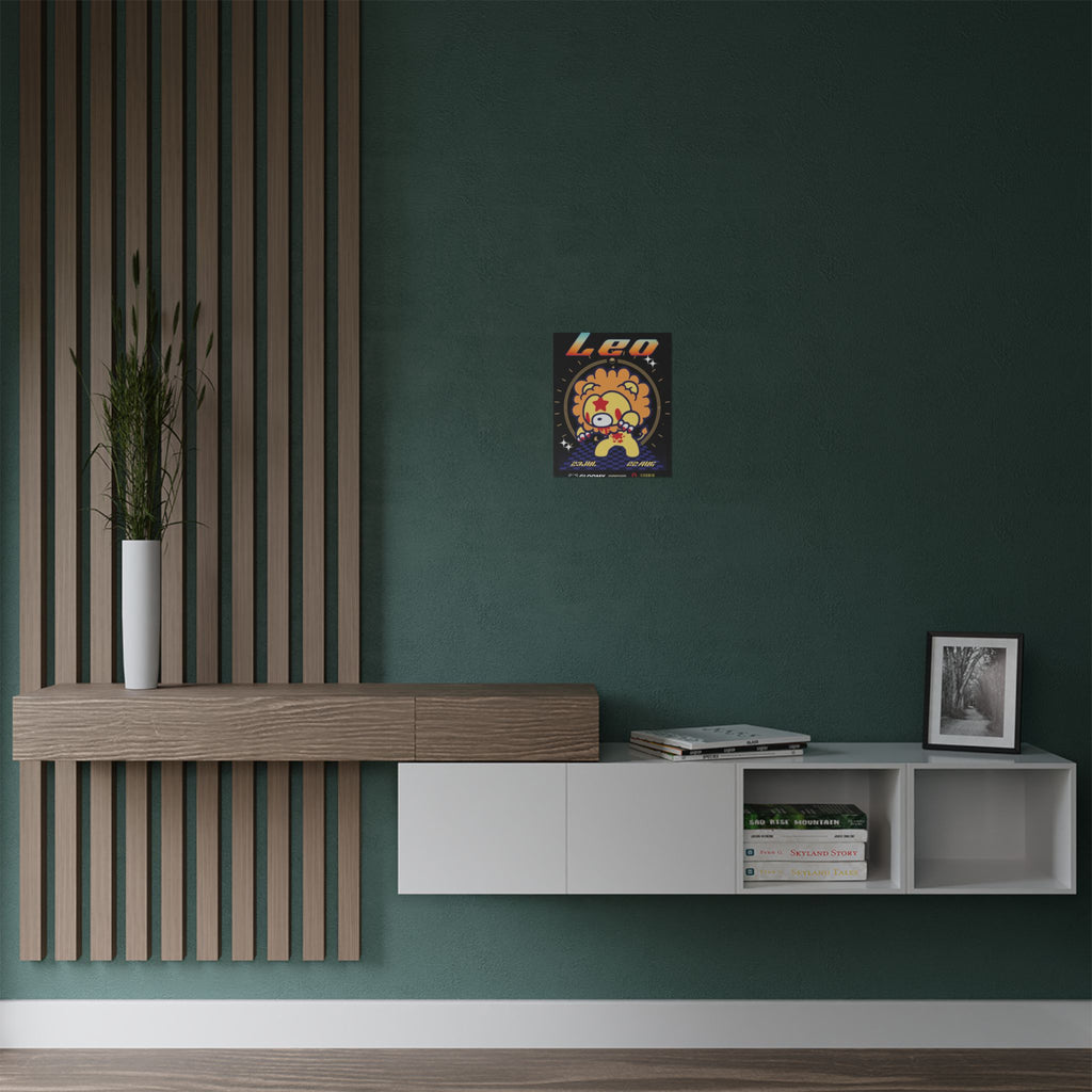 Leo Zodiac Satin Posters (300gsm)
