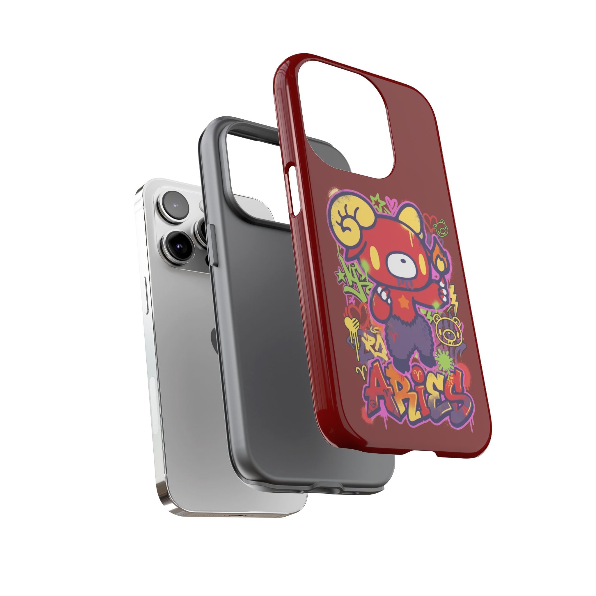 Zodiac Aries  Gloomy Bear Phone Case