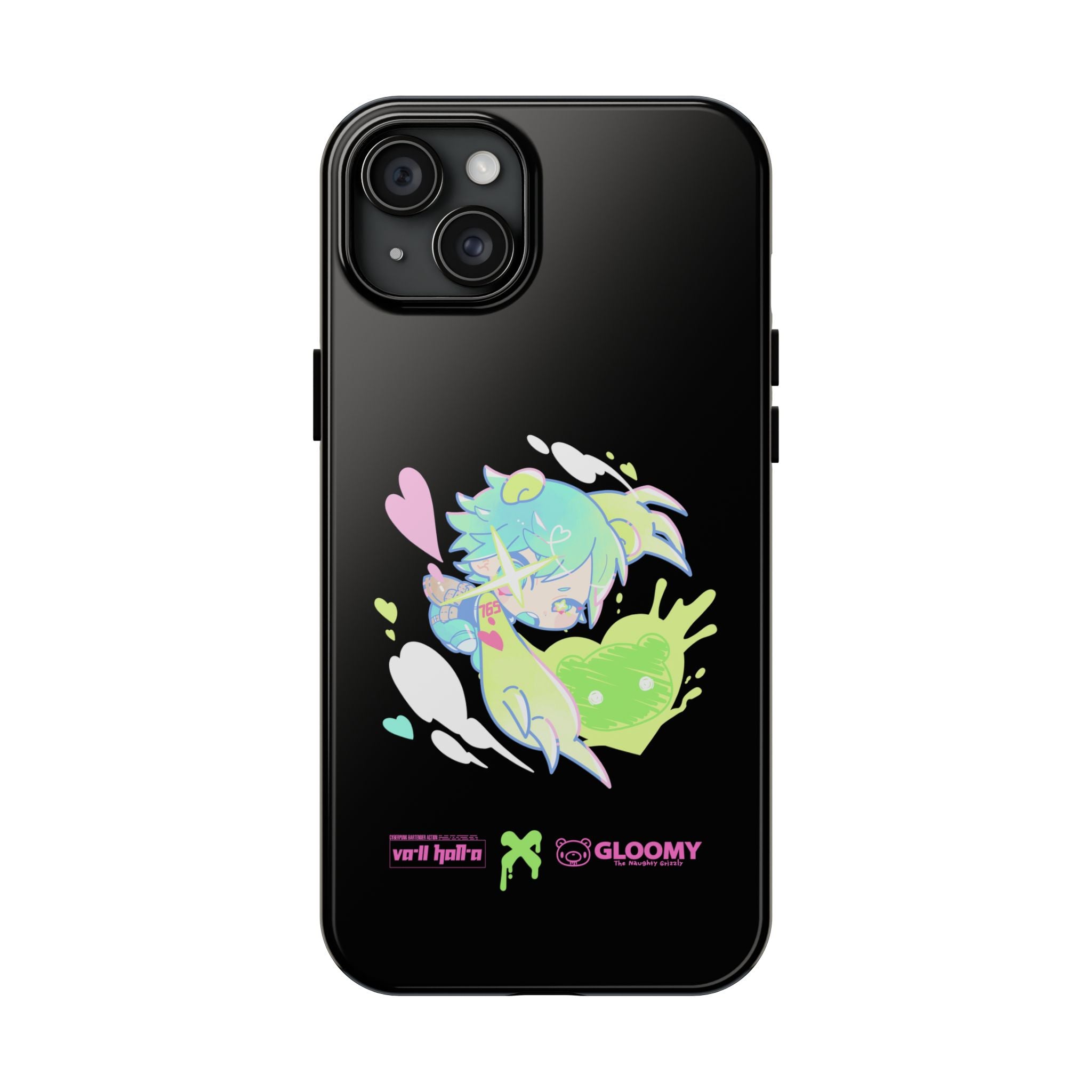 VA-11 HALL-A x Gloomy Bear Sei - iPhone Case