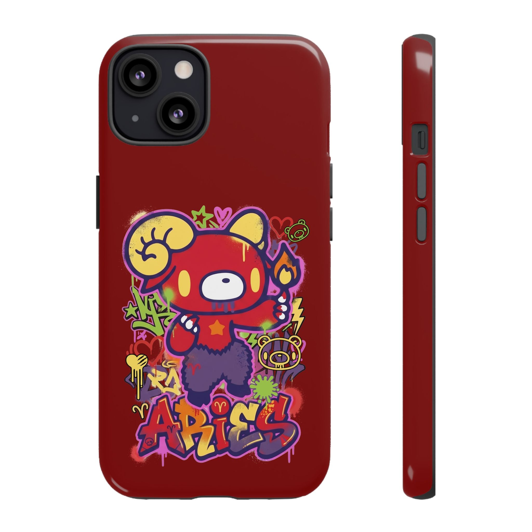 Zodiac Aries  Gloomy Bear Phone Case