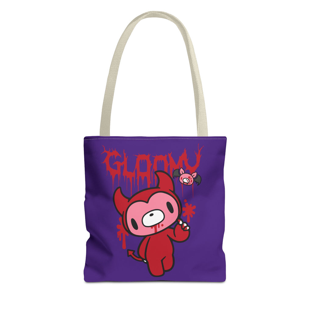 Gloomy Bear Halloween Devil Tote Bag - 2024