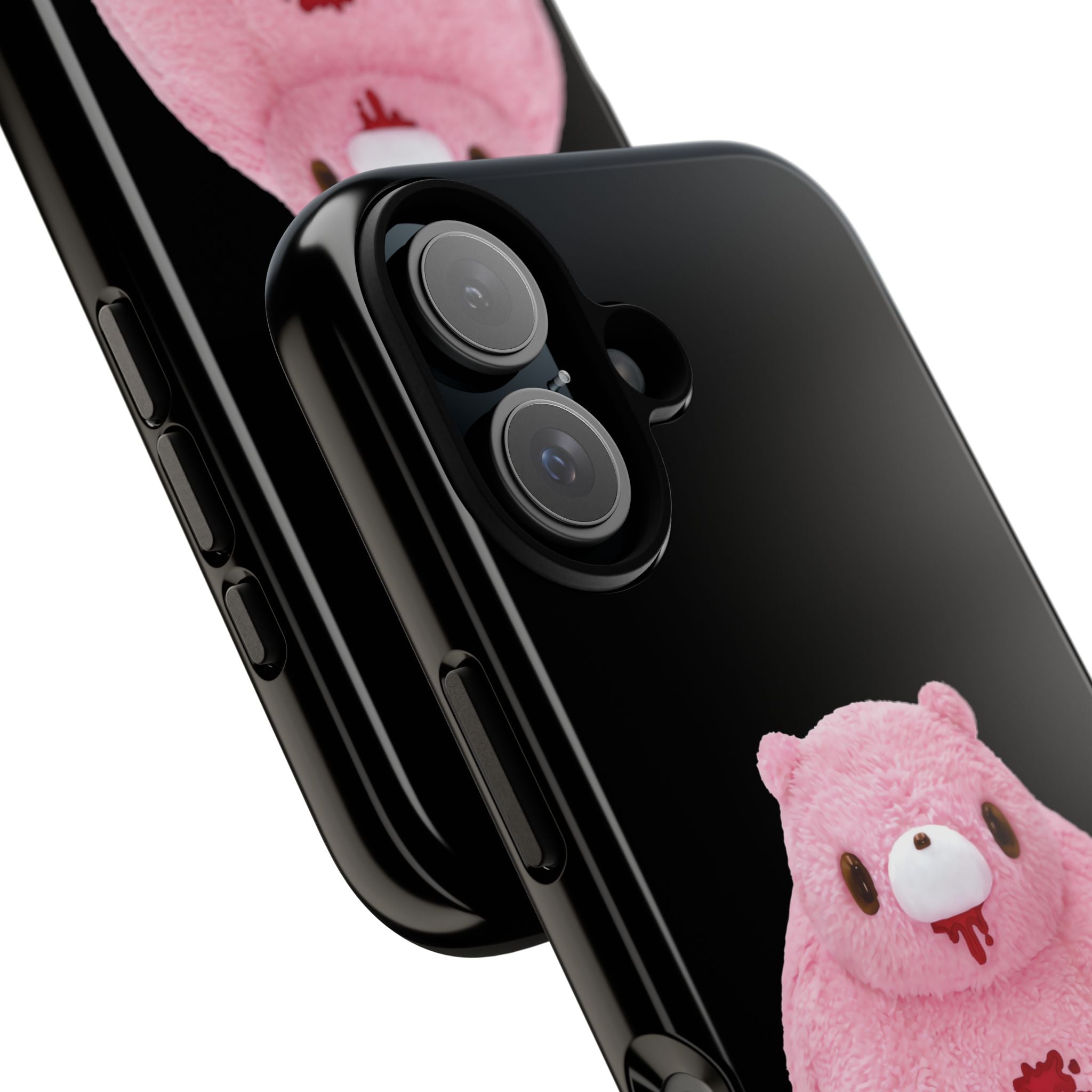 Chubby Gloomy Plush Tough Phone Case