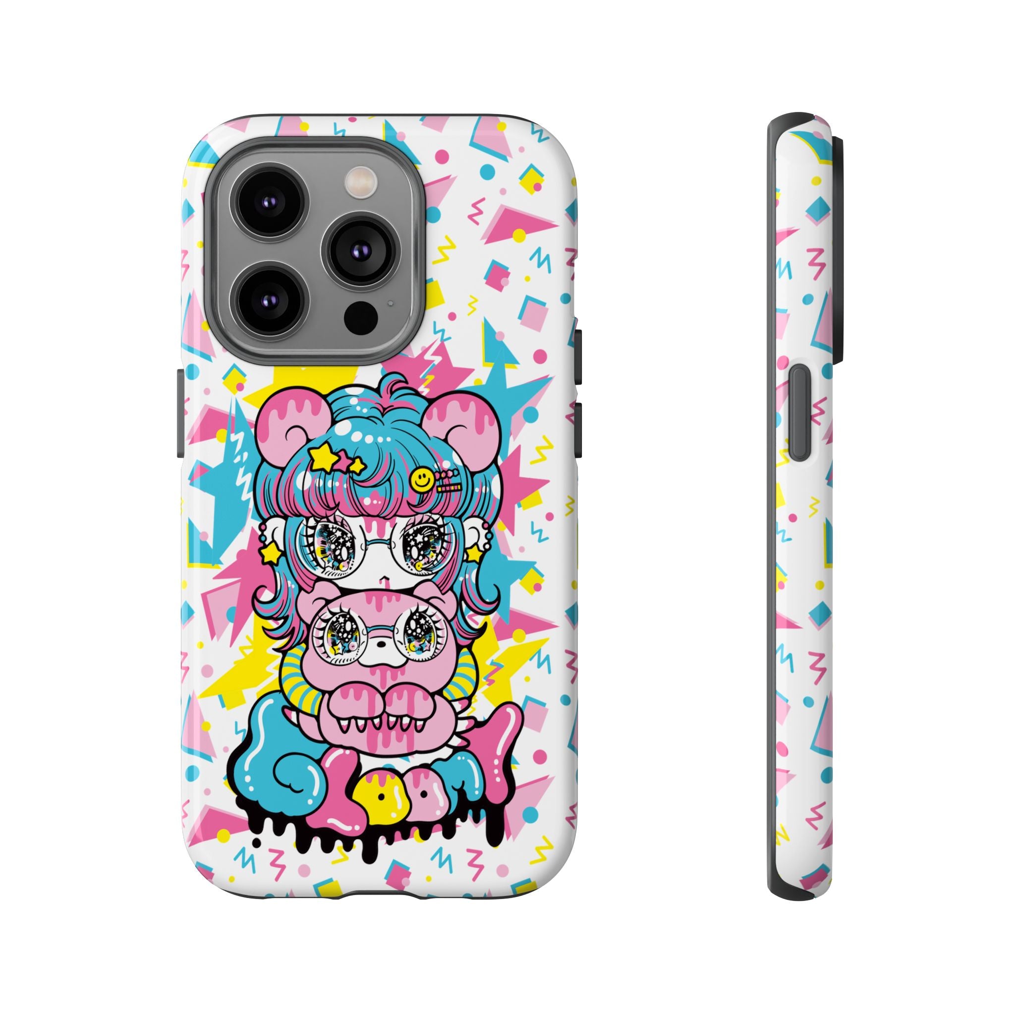 YURIE SEKIYA X GLOOMY BEAR ⭐️ FIRE GIRL PHONE CASE