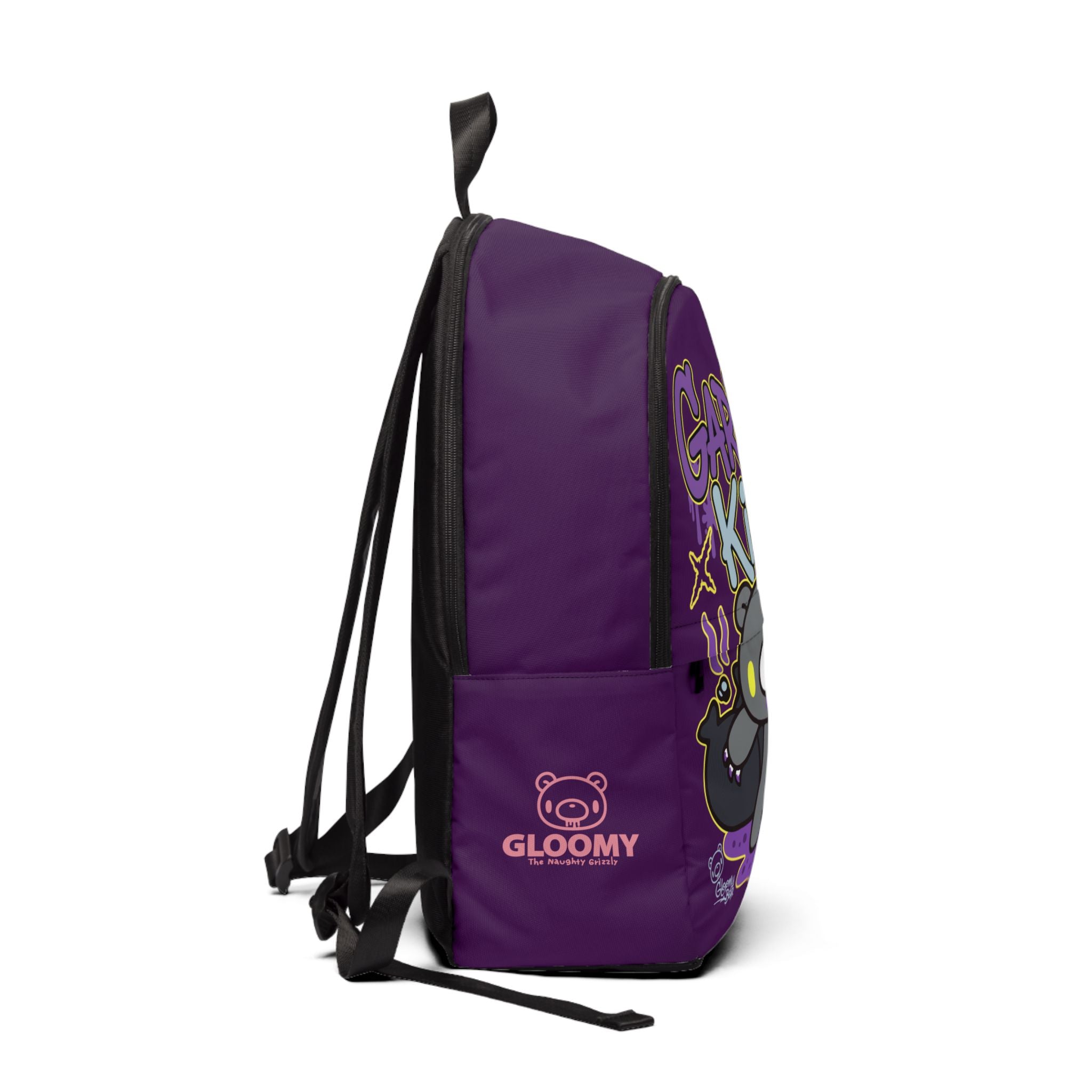 Gloomy Trash Garbage Unisex Fabric Backpack