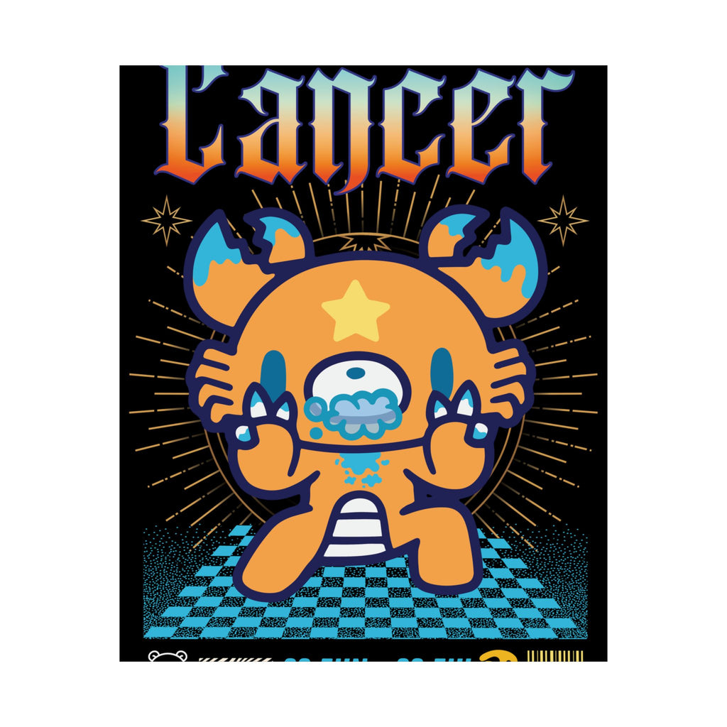 Cancer Zodiac Satin Posters (300gsm)