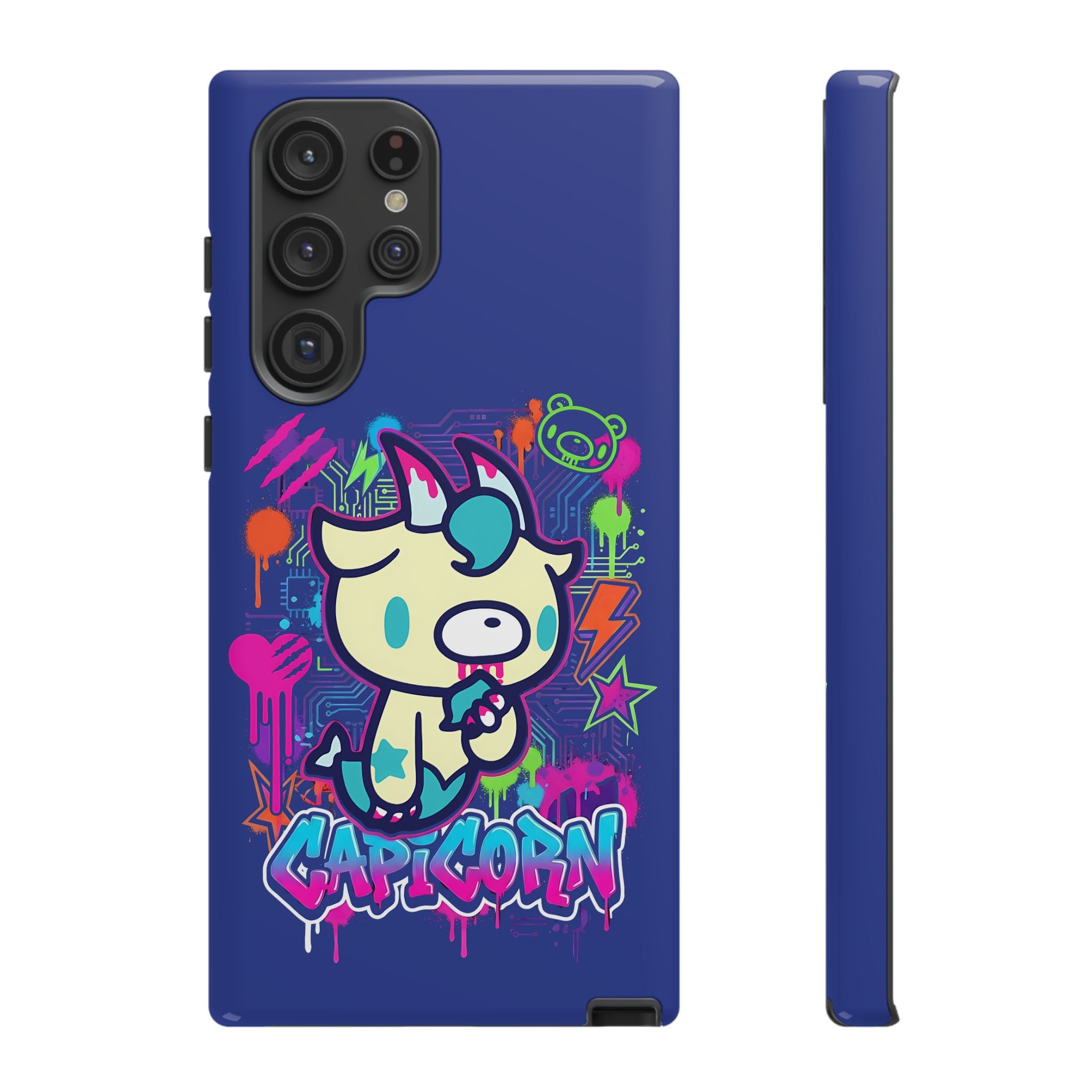 Zodiac Capricorn Gloomy Bear Phone Case