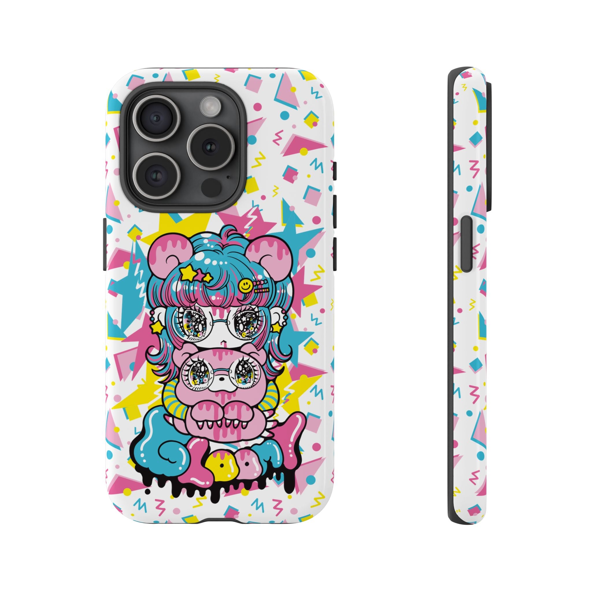 YURIE SEKIYA X GLOOMY BEAR ⭐️ FIRE GIRL PHONE CASE