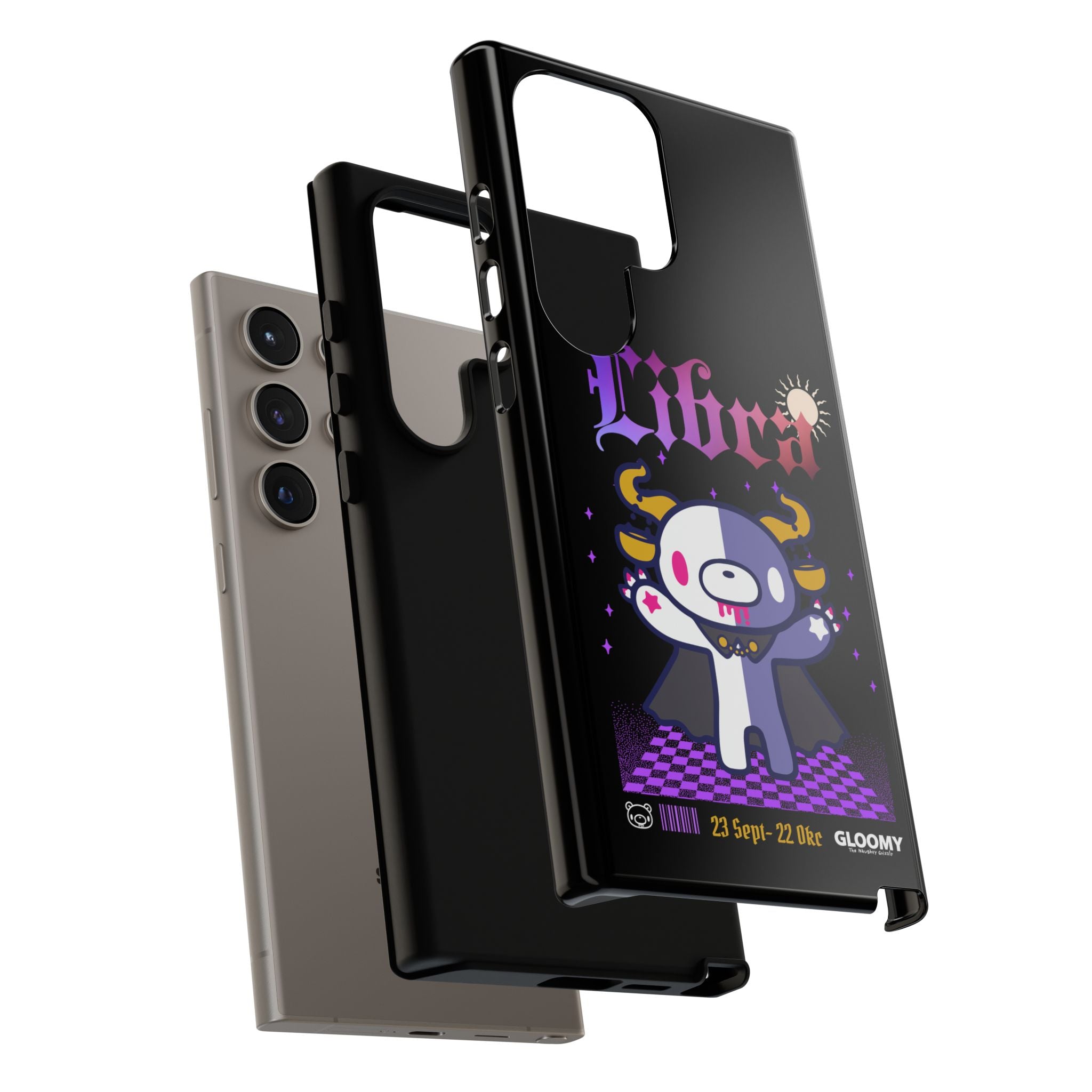 gloomy bear libra zodiac Phone Case