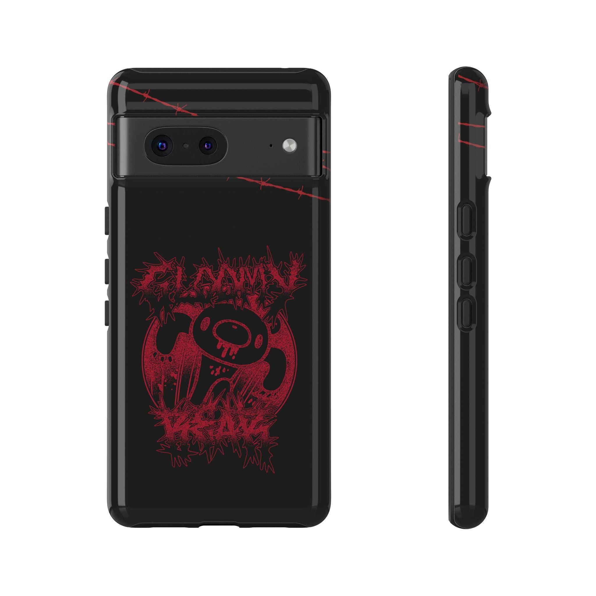 Gloomy Bear Metal Show Red Phone Case