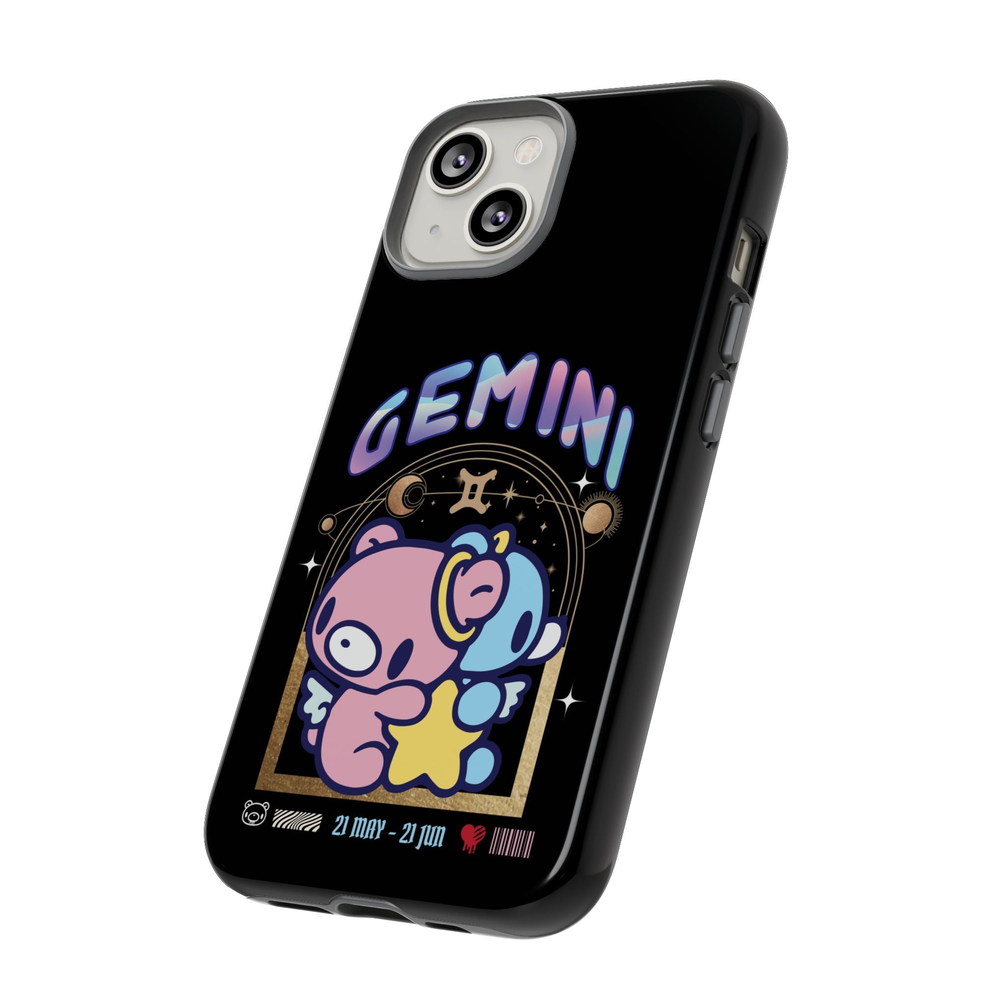Gloomy gemini Phone Case