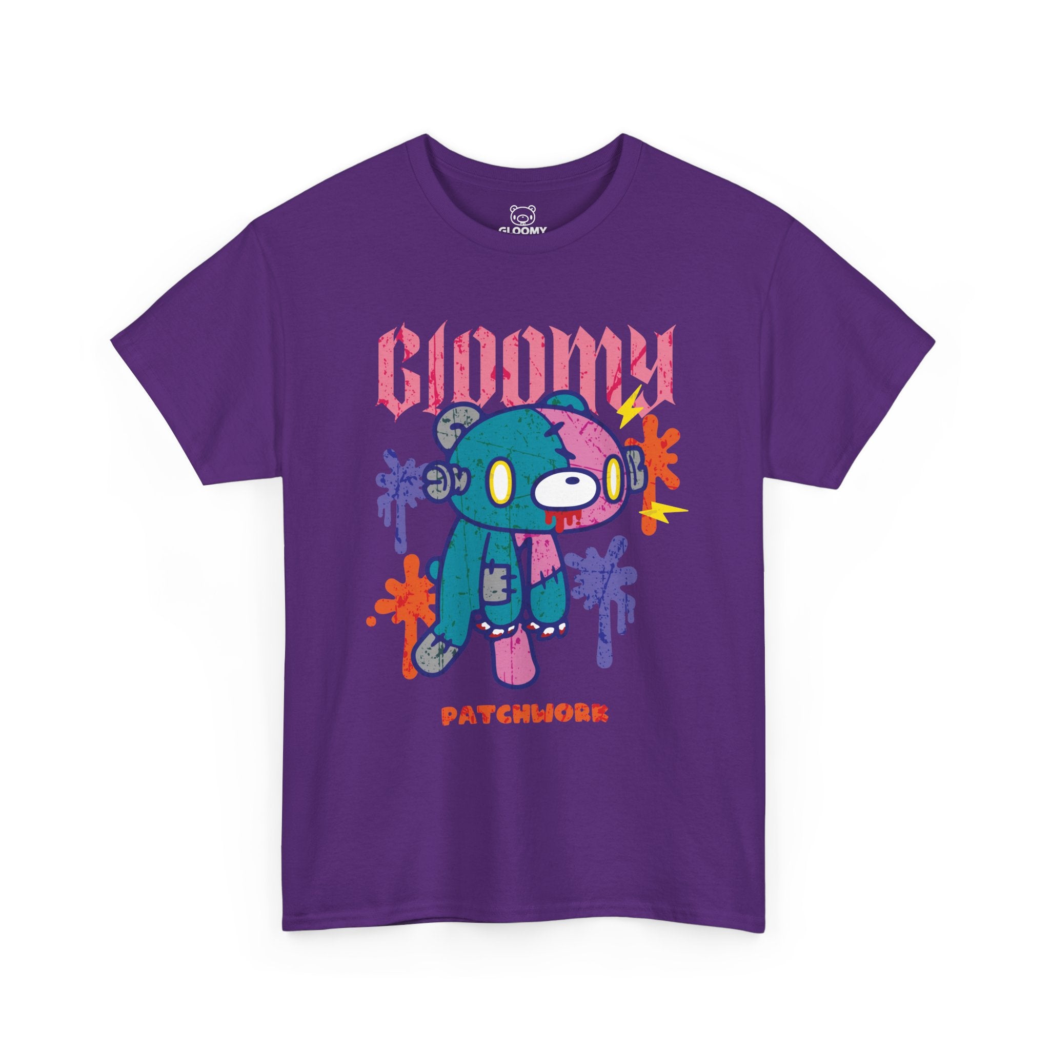 Gloomy Halloween Patchwork T-Shirt