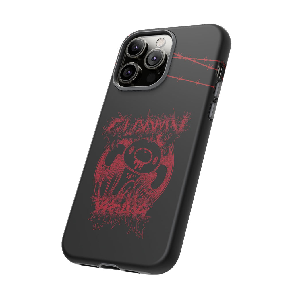 Gloomy Bear Metal Show Red Phone Case