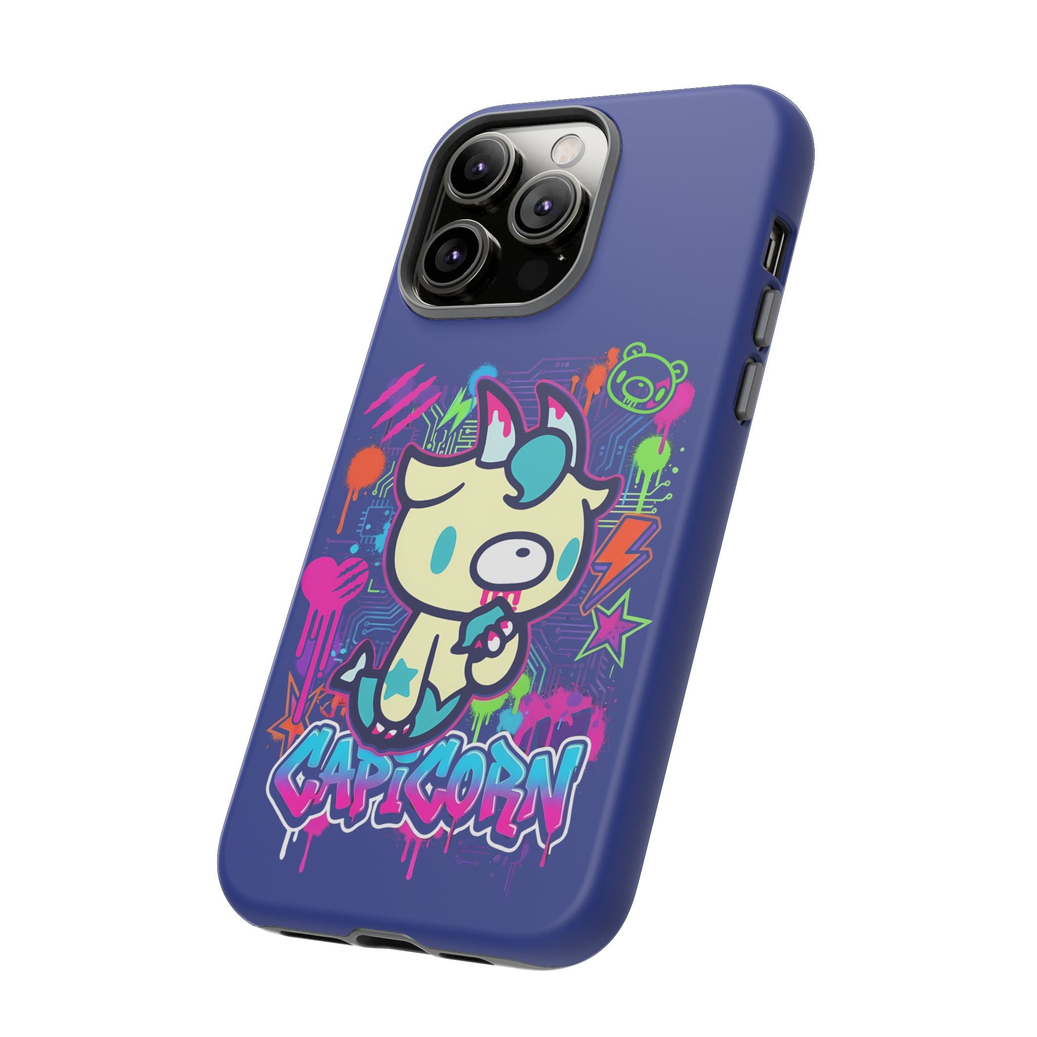 Zodiac Capricorn Gloomy Bear Phone Case