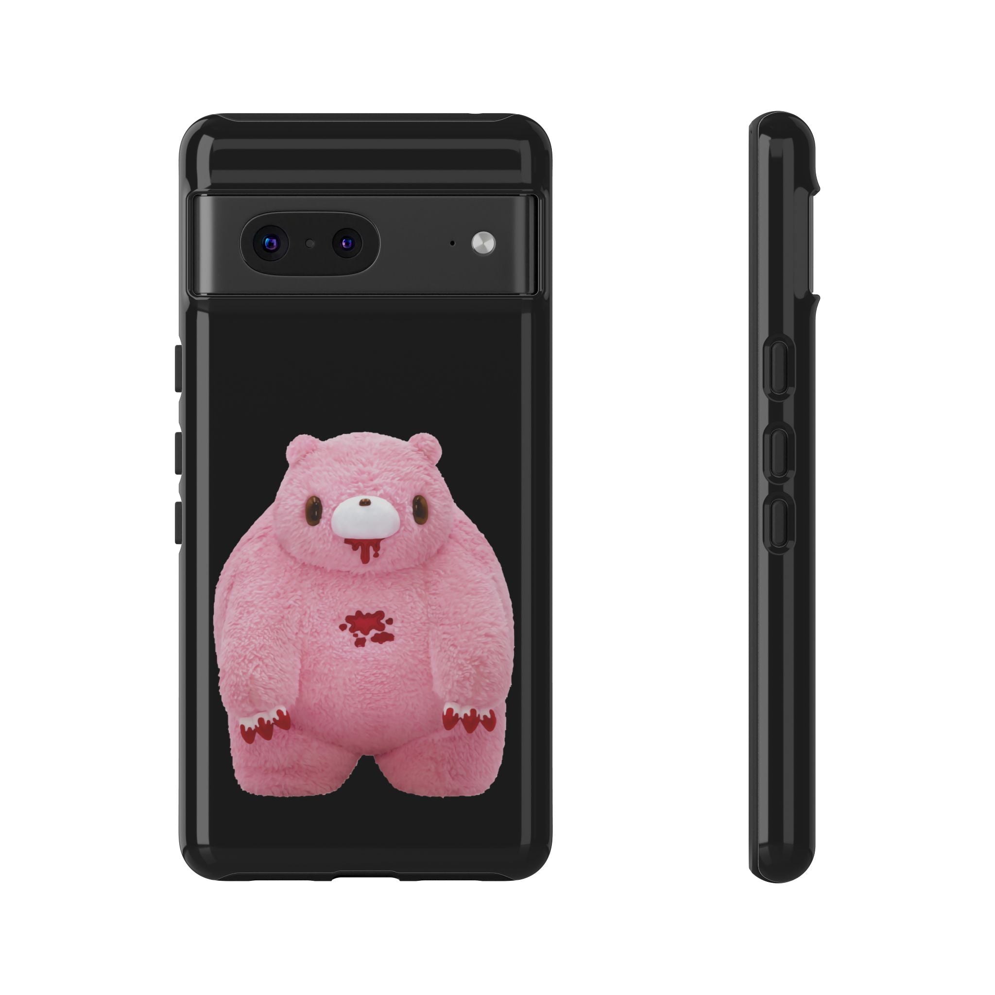Chubby Gloomy Plush Tough Phone Case