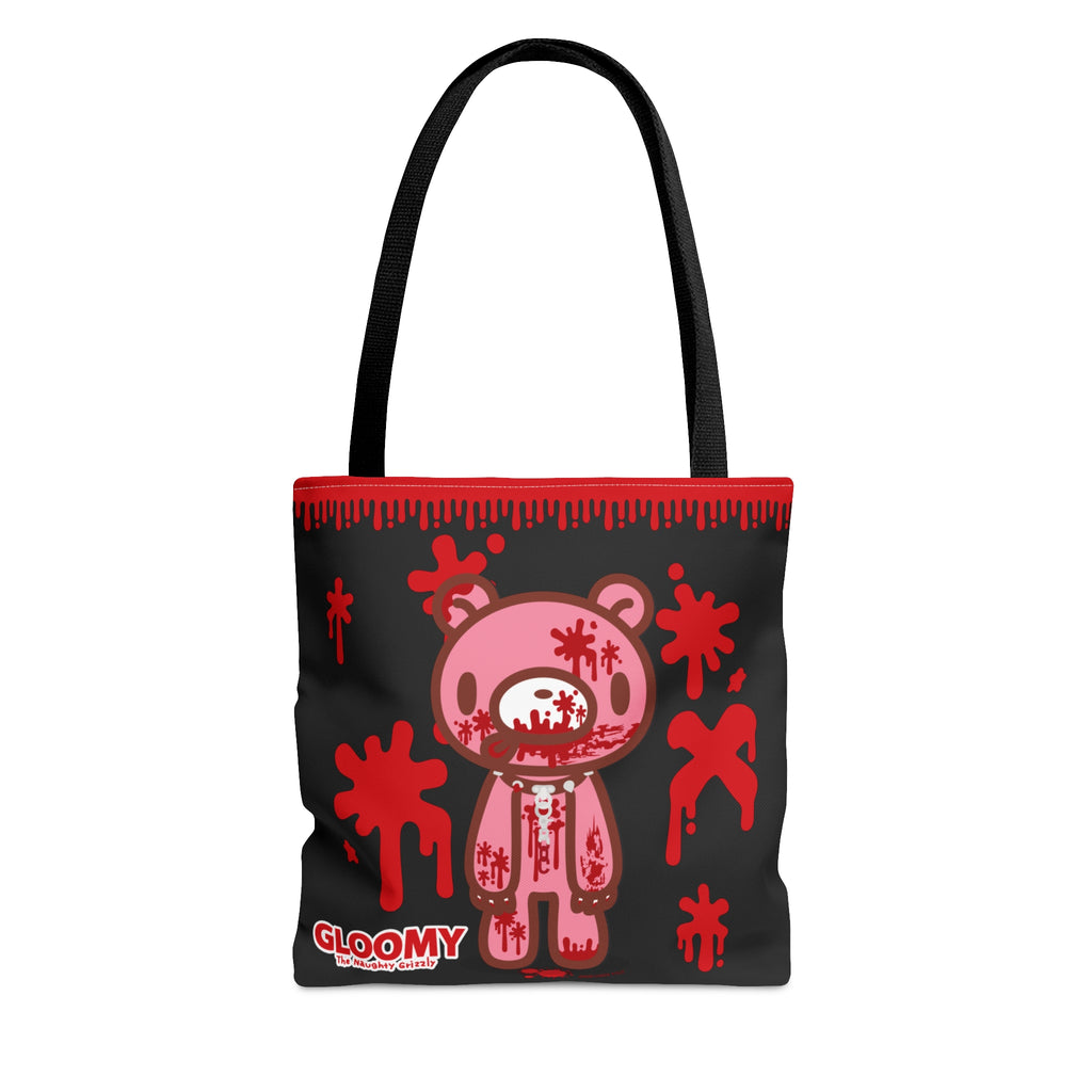 Bloody Gloomy Bear Canvas Tote Bag