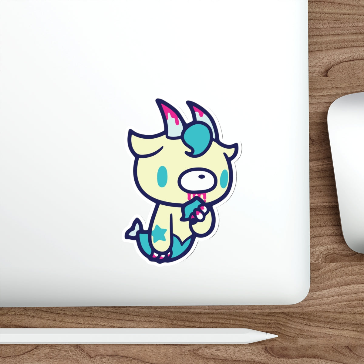 Gloomy Zodiac Capicorn Die-Cut Stickers