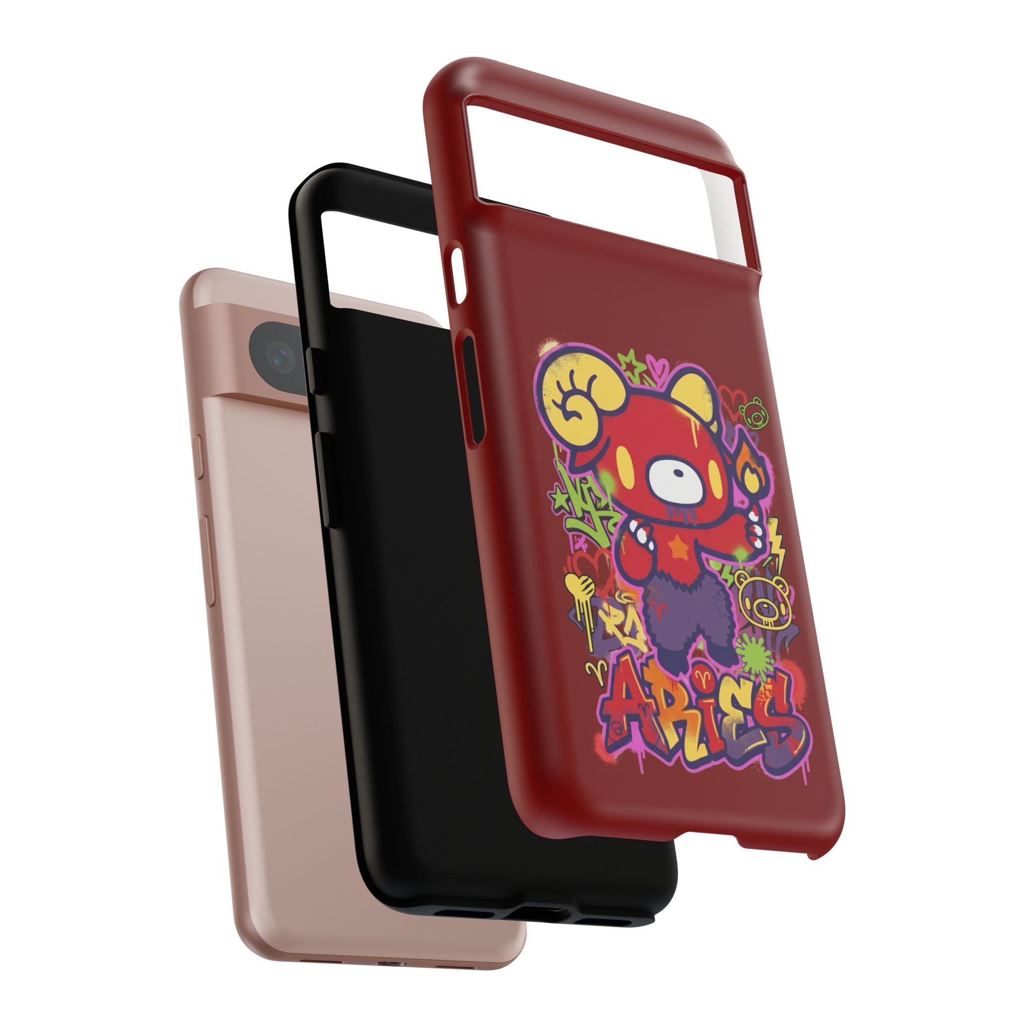 Zodiac Aries  Gloomy Bear Phone Case