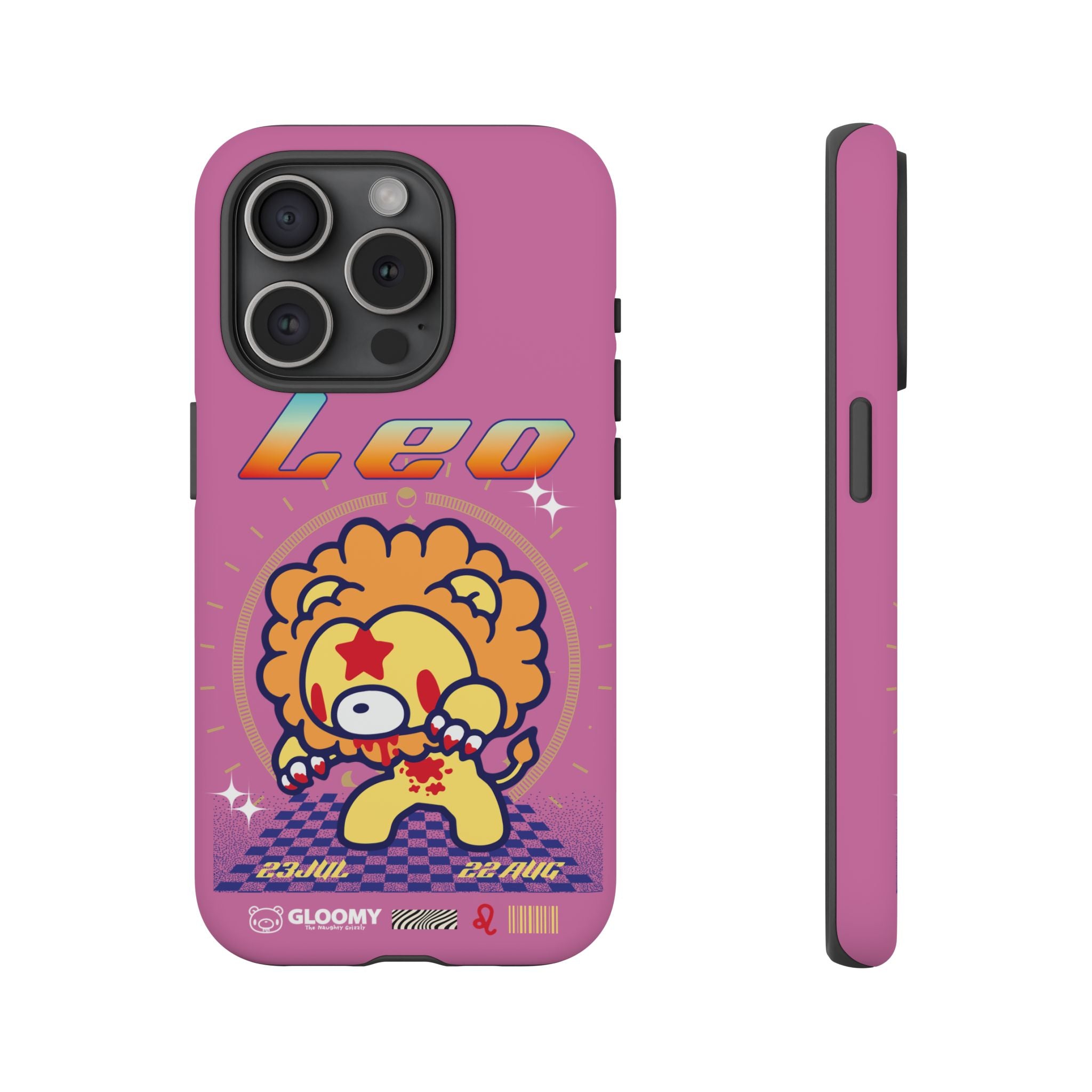 Zodiac Leo gloomy bear Phone Case