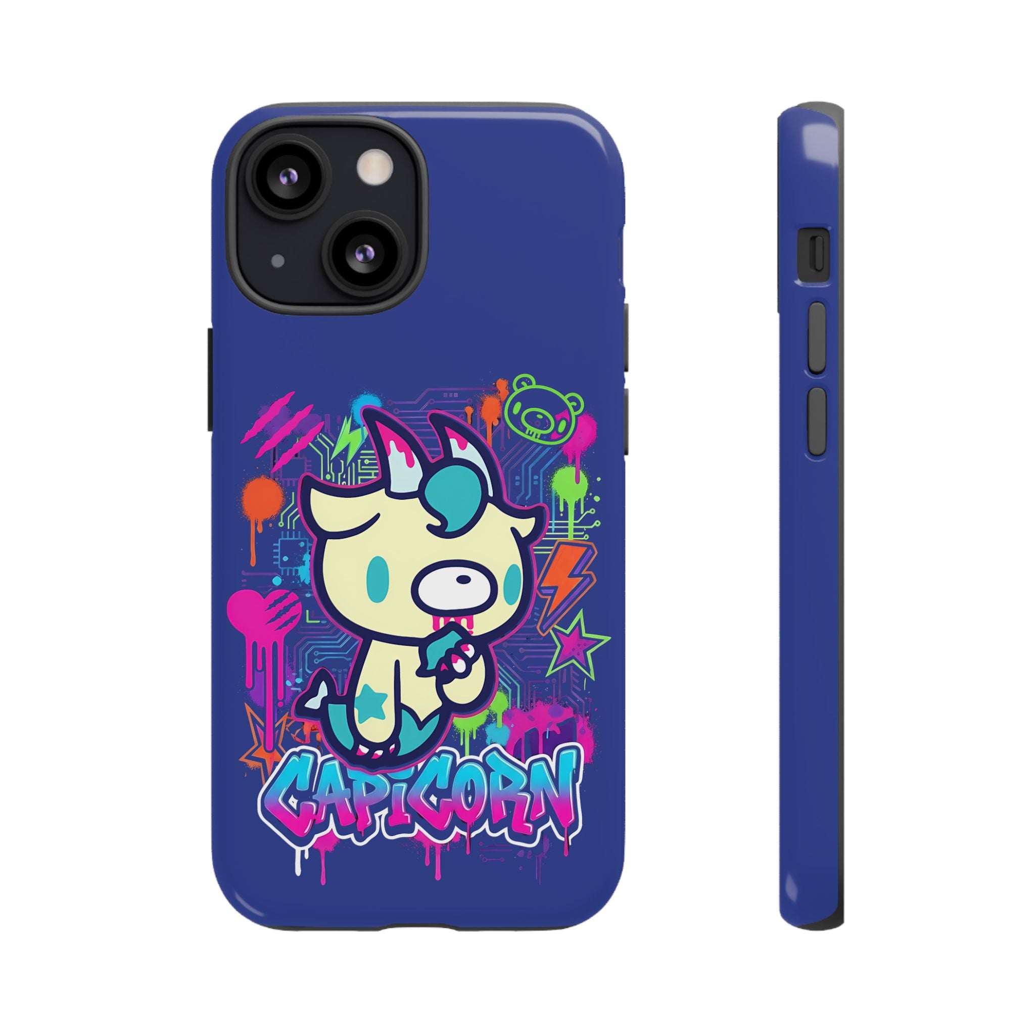 Zodiac Capricorn Gloomy Bear Phone Case