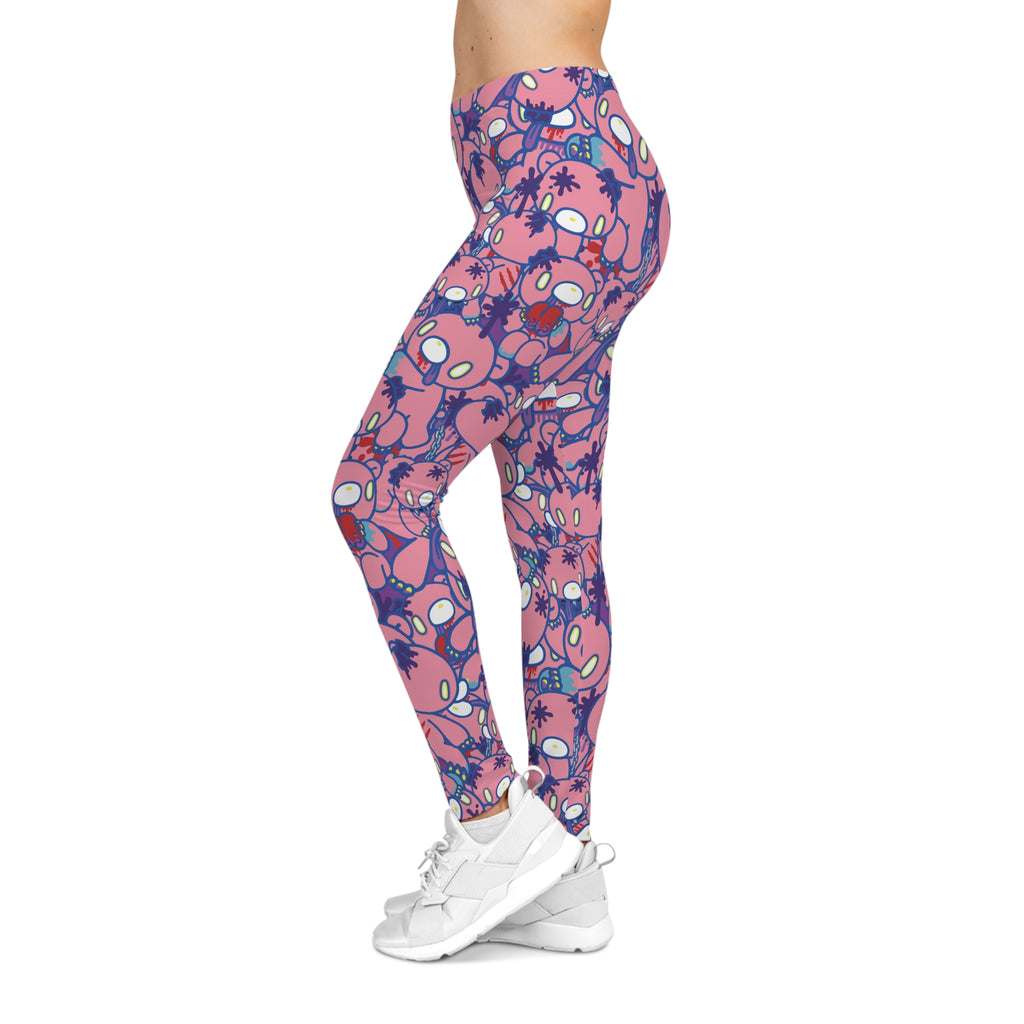 Undead Gloomy Bear AOP - Womens Leggings