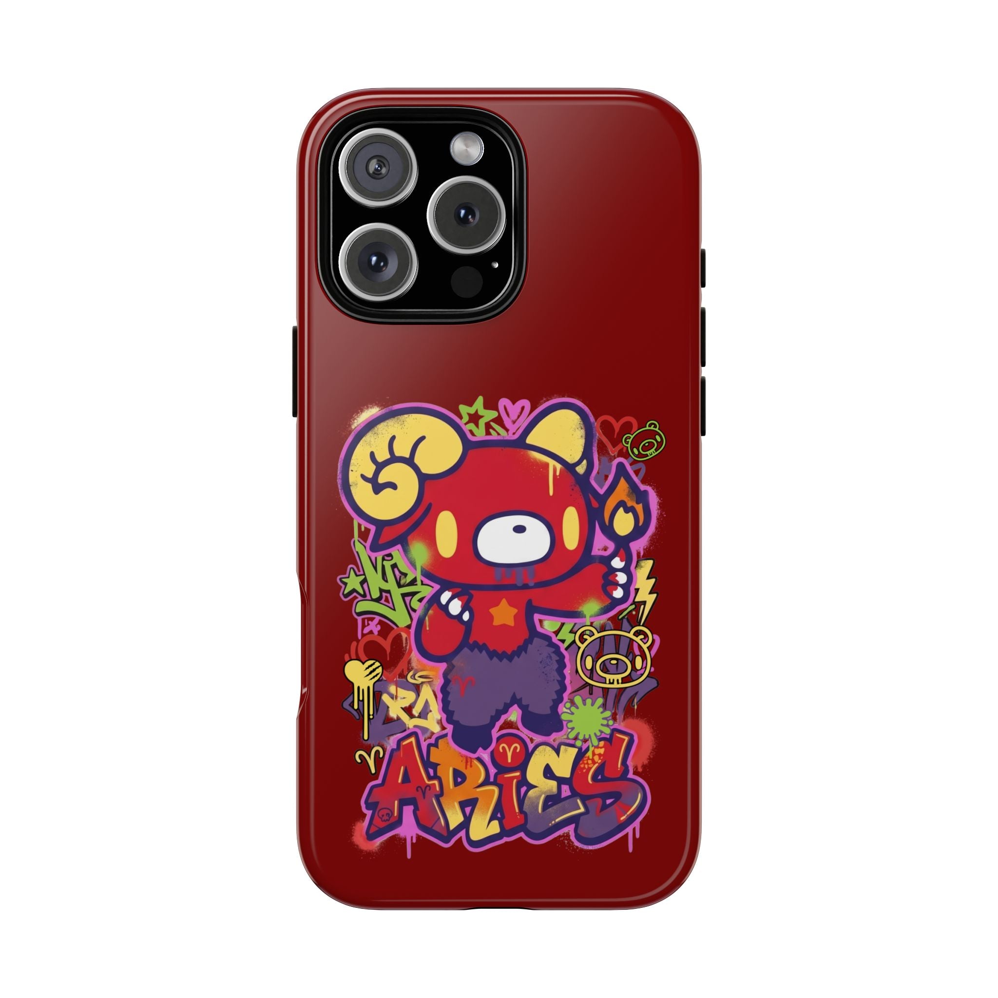 Zodiac Aries  Gloomy Bear Phone Case