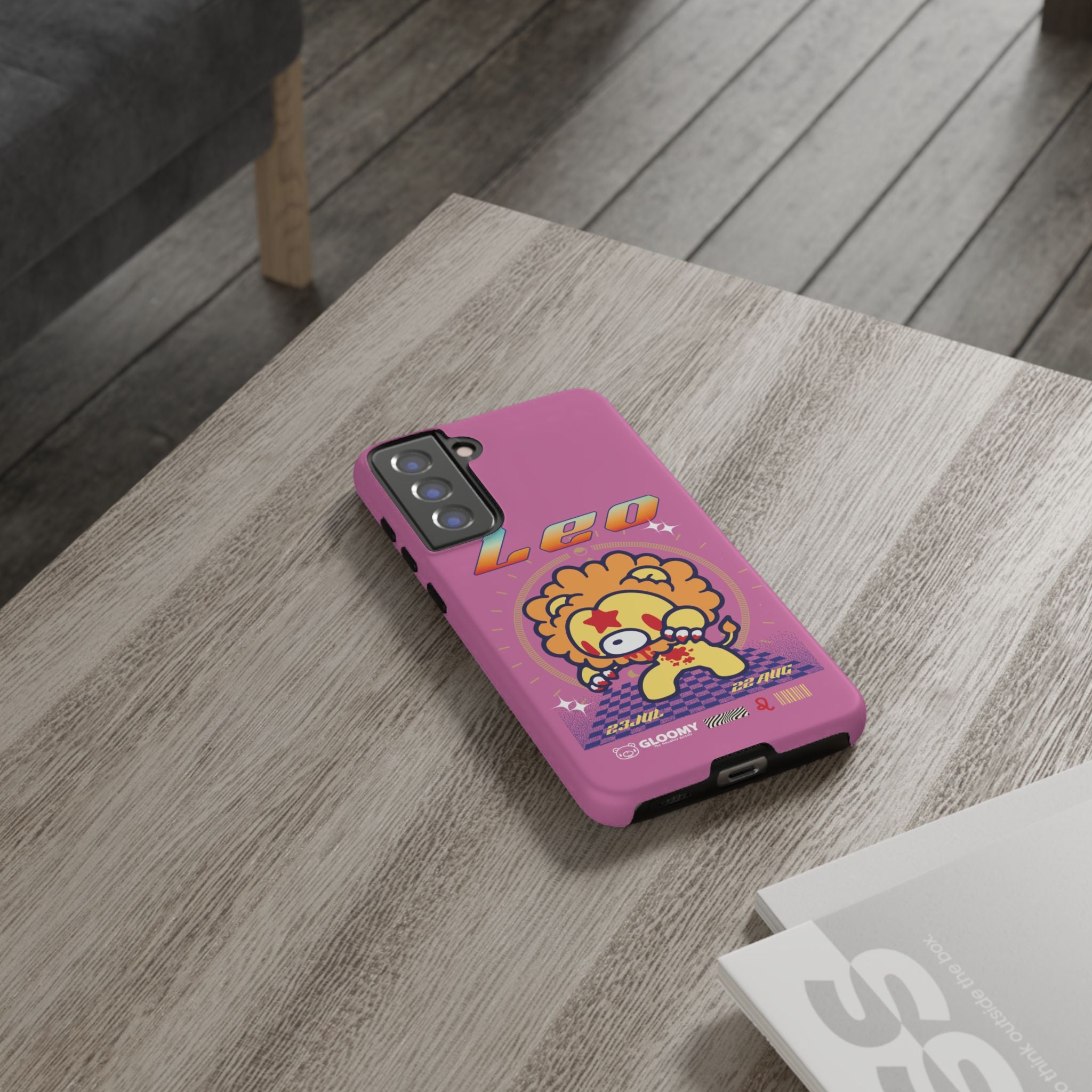 Zodiac Leo gloomy bear Phone Case