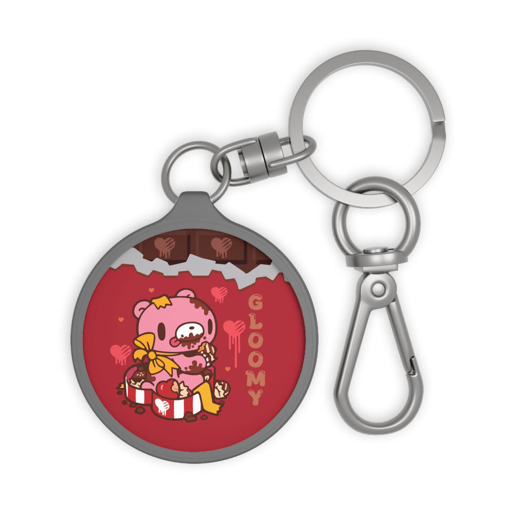 Gloomy Valentine Keyring Tag