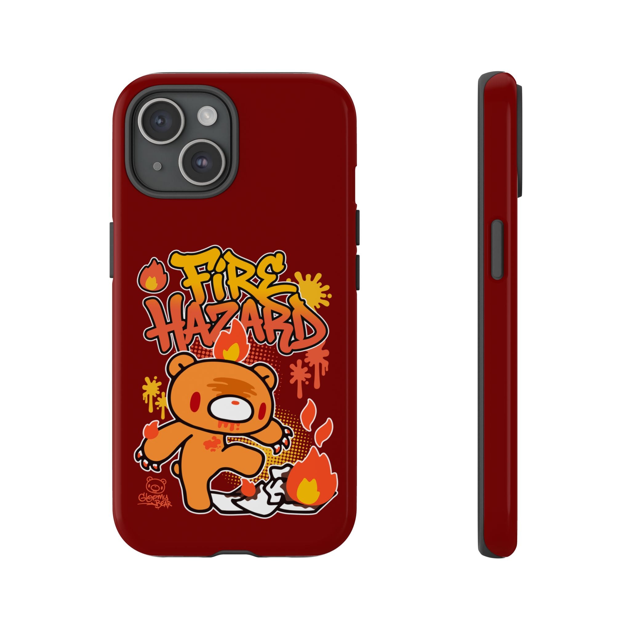 Gloomy Fire trash Phone Case
