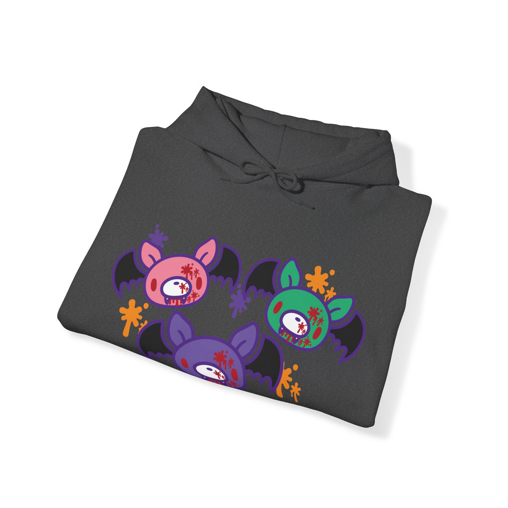 GO BATTY Unisex Heavy Blend™ Hooded Sweatshirt [UPDATED DESIGN!]