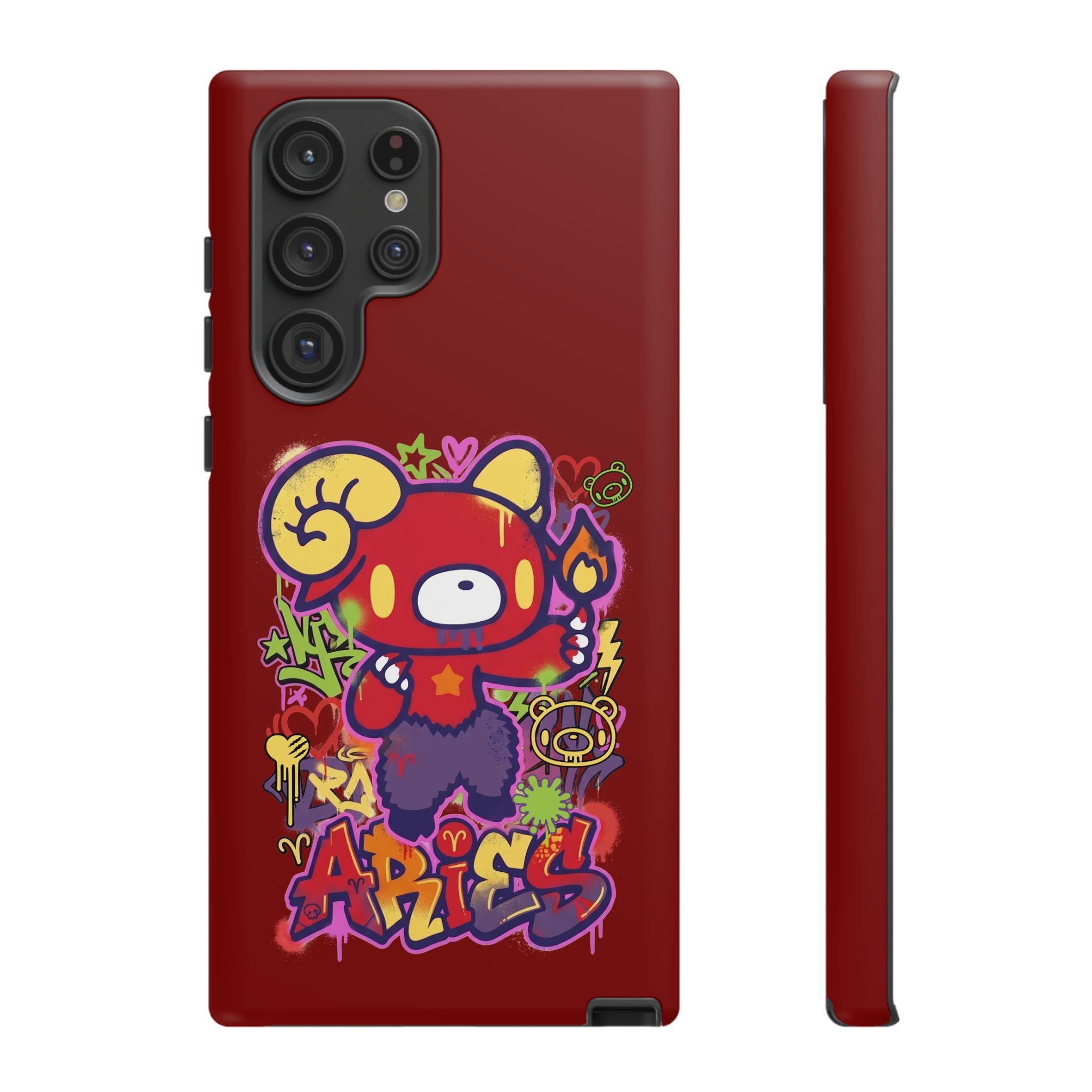 Zodiac Aries  Gloomy Bear Phone Case
