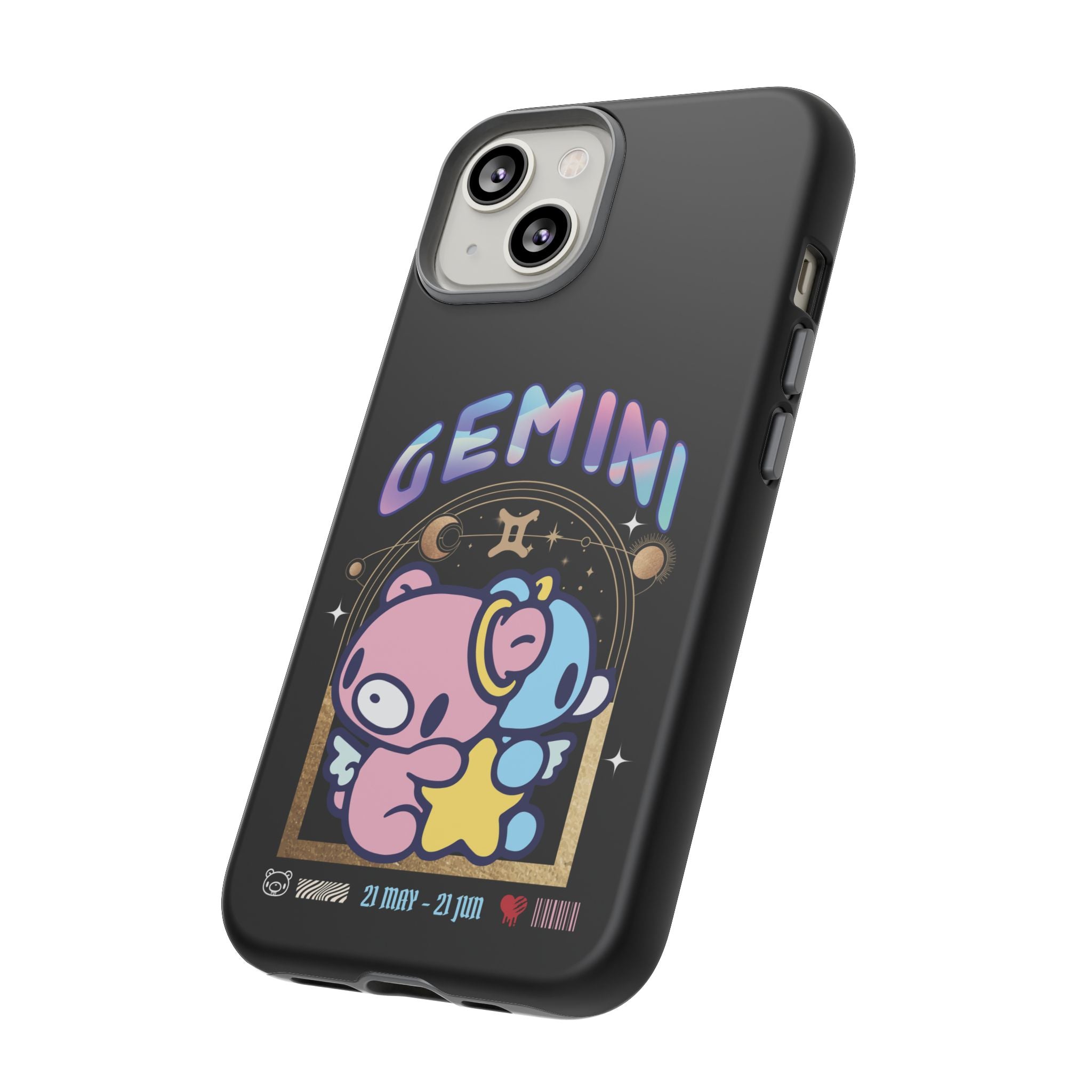 Gloomy gemini Phone Case