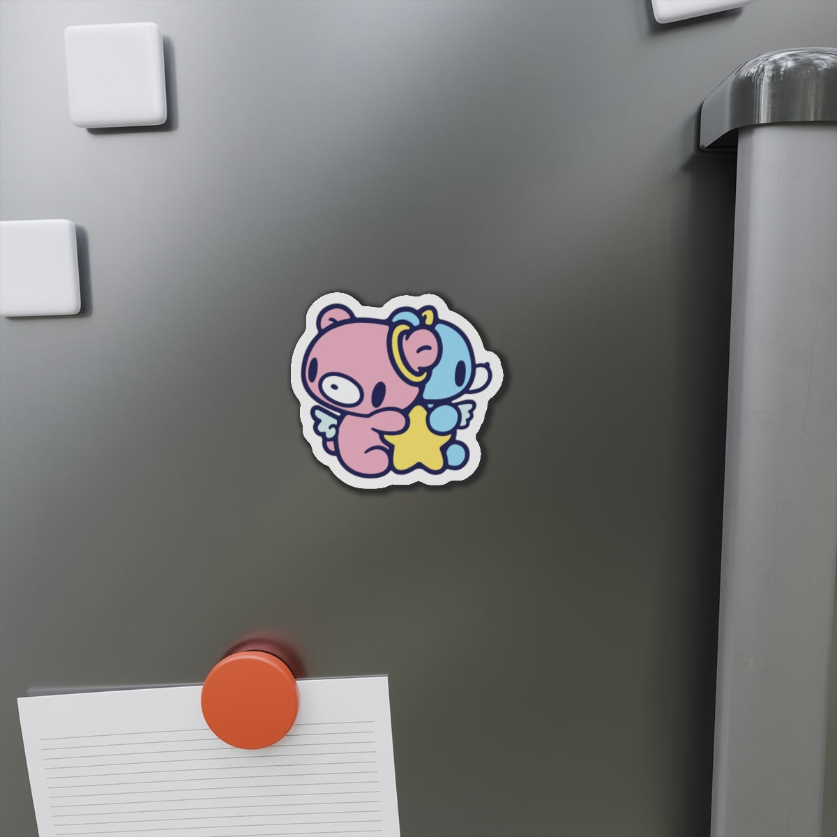 Gloomy gemini Zodiac  Die-Cut Magnets