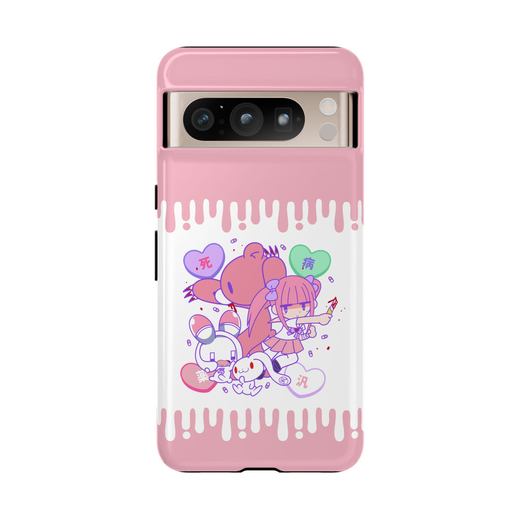 MENHERACHAN x Gloomy Bear Team Up! Phone Case