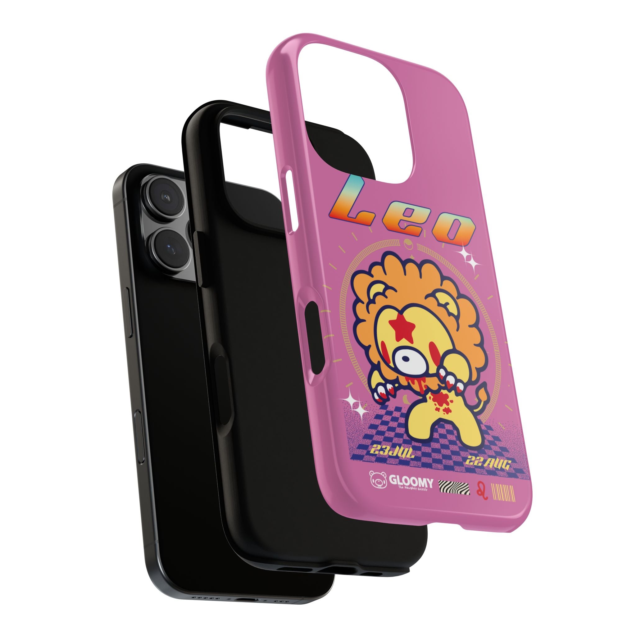 Zodiac Leo gloomy bear Phone Case