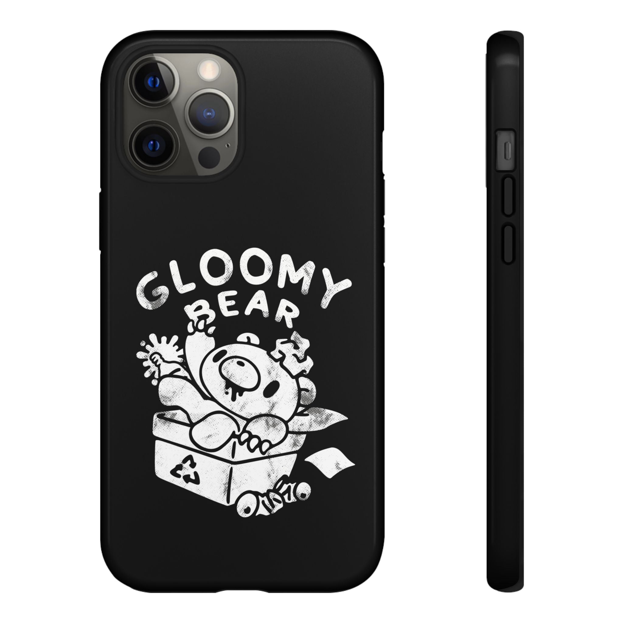 Gloomy trash garbage Phone Case